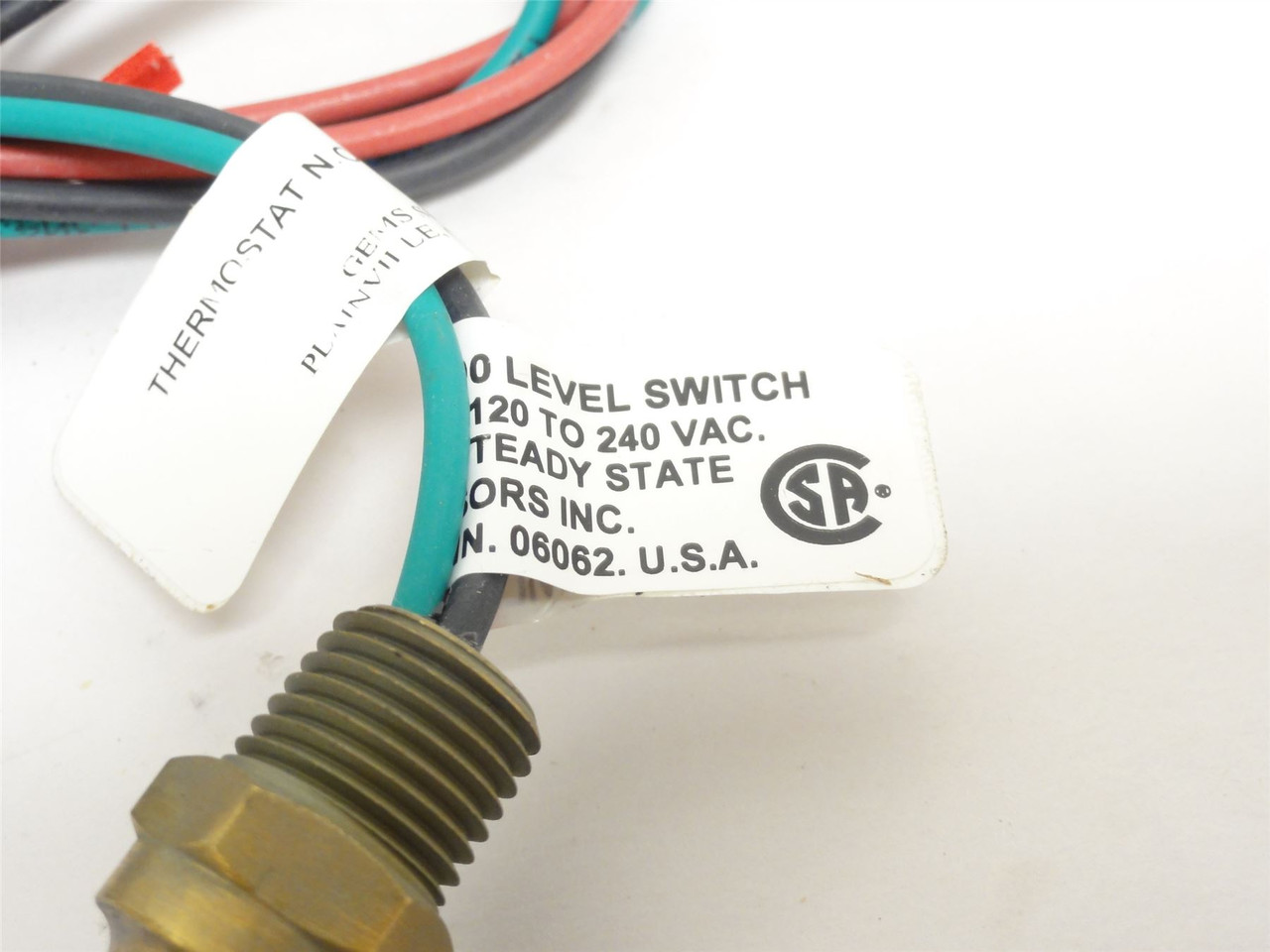 GEMS TH-800; Level Switch 57144; 120-240VAC