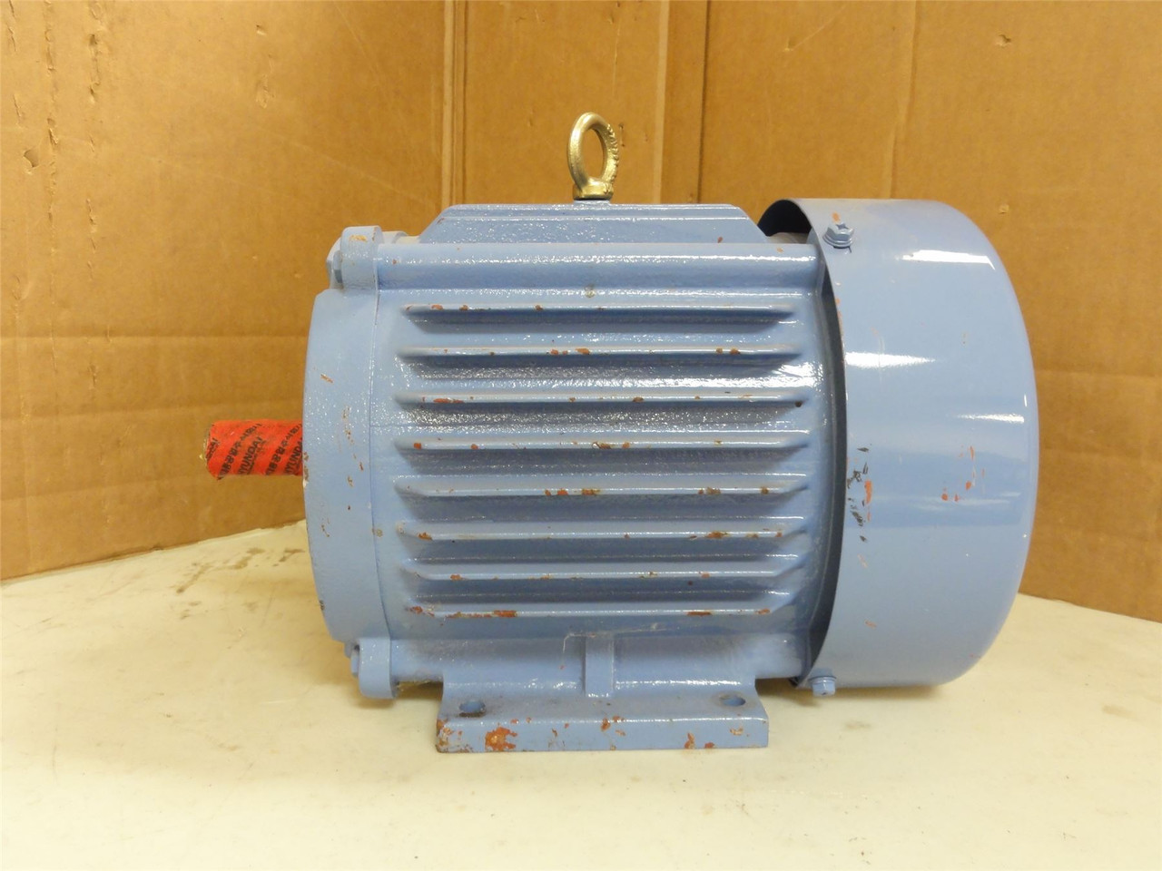 Hyundai HKS182SR235N; AC Motor; 3HP; 208V; 1800RPM; 3-Phase