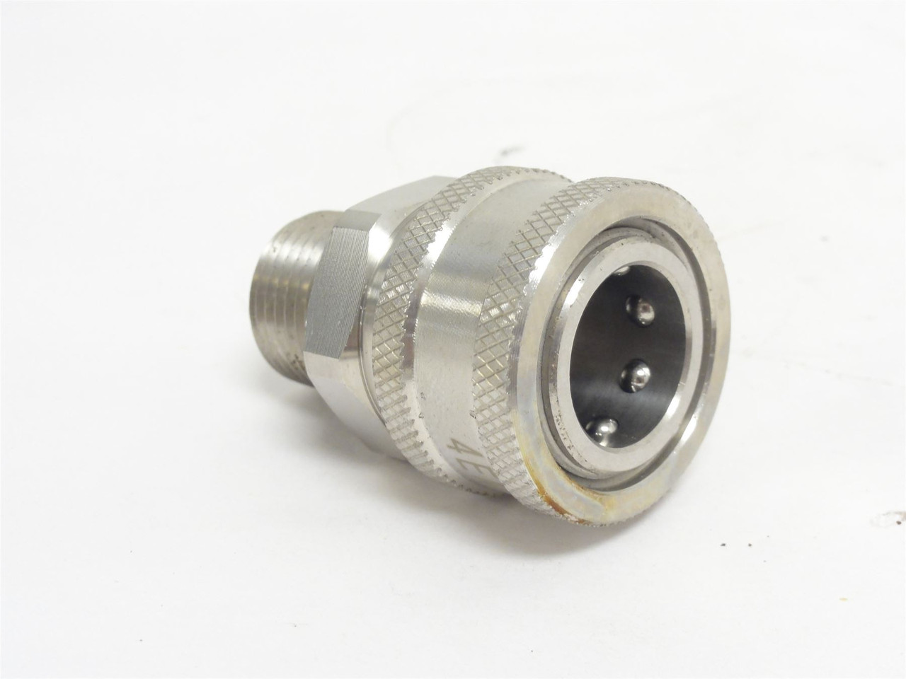 Dixon 4EM4-S; Hydraulic QD Coupler; SS; Size: 1/2"
