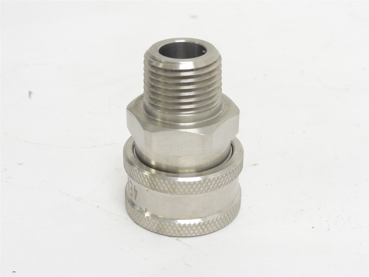Dixon 4EM4-S; Hydraulic QD Coupler; SS; Size: 1/2"