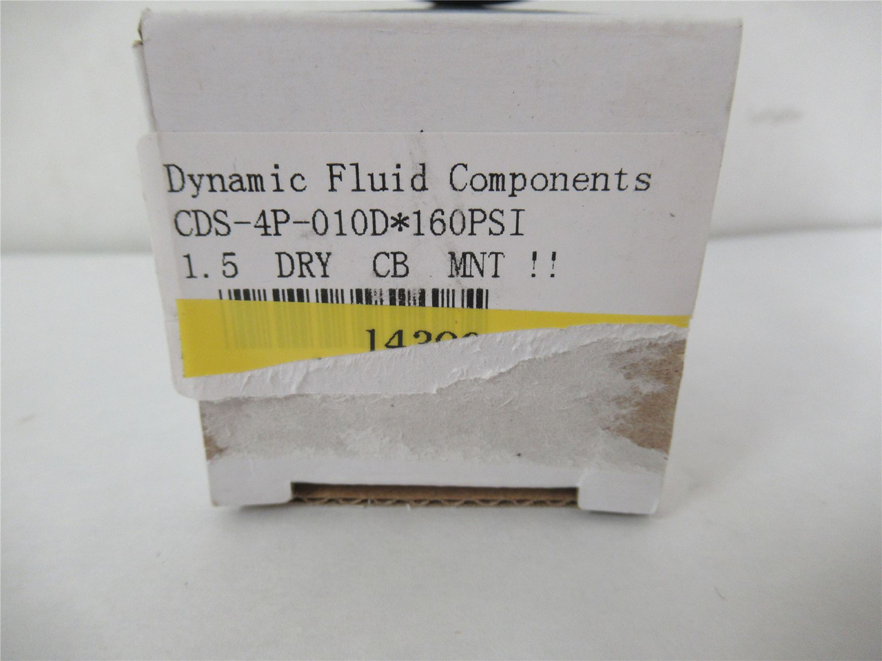 Dynamic Fluid Components 48706; Dry Pressure Gauge 1.5" Face