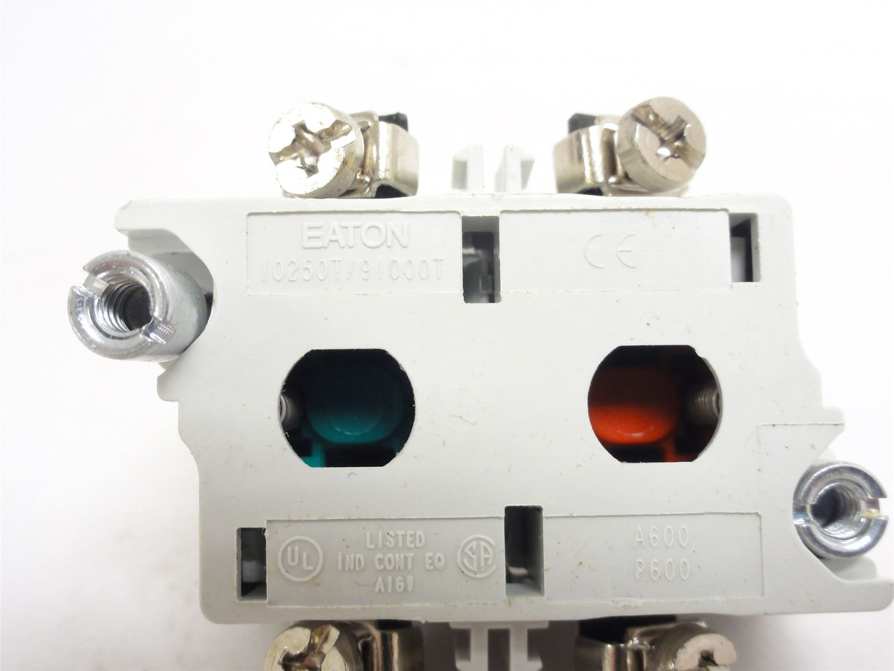Eaton 10250T1; Pushbutton Contact Block 1-NO/1-NC; 690VAC