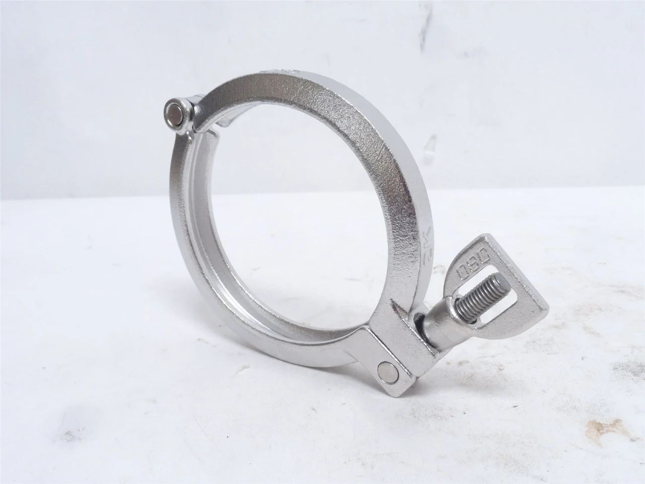 MFG- 13MHHM300; Single Pin Heavy Duty Clamp; SS; Size: 3"