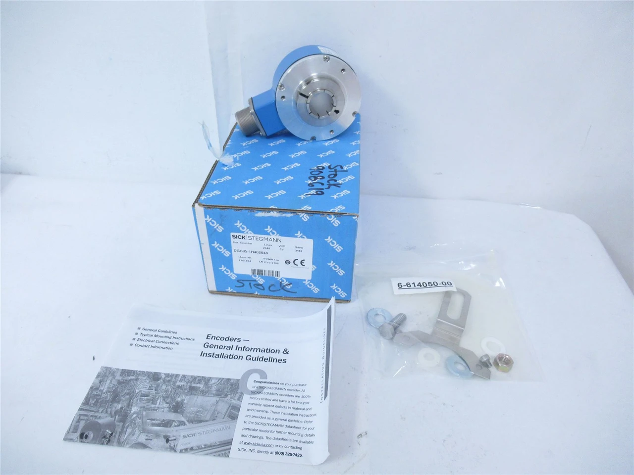 SICK DGS35-1H402048; Encoder E4.5-5.5 VDC TTL/RS-422