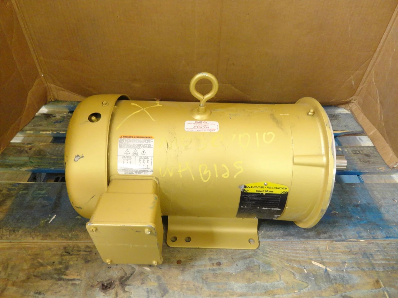 Baldor CEM3614T; AC Motor; 2HP; 230/460V; 1175RPM; 3PH; 60Hz