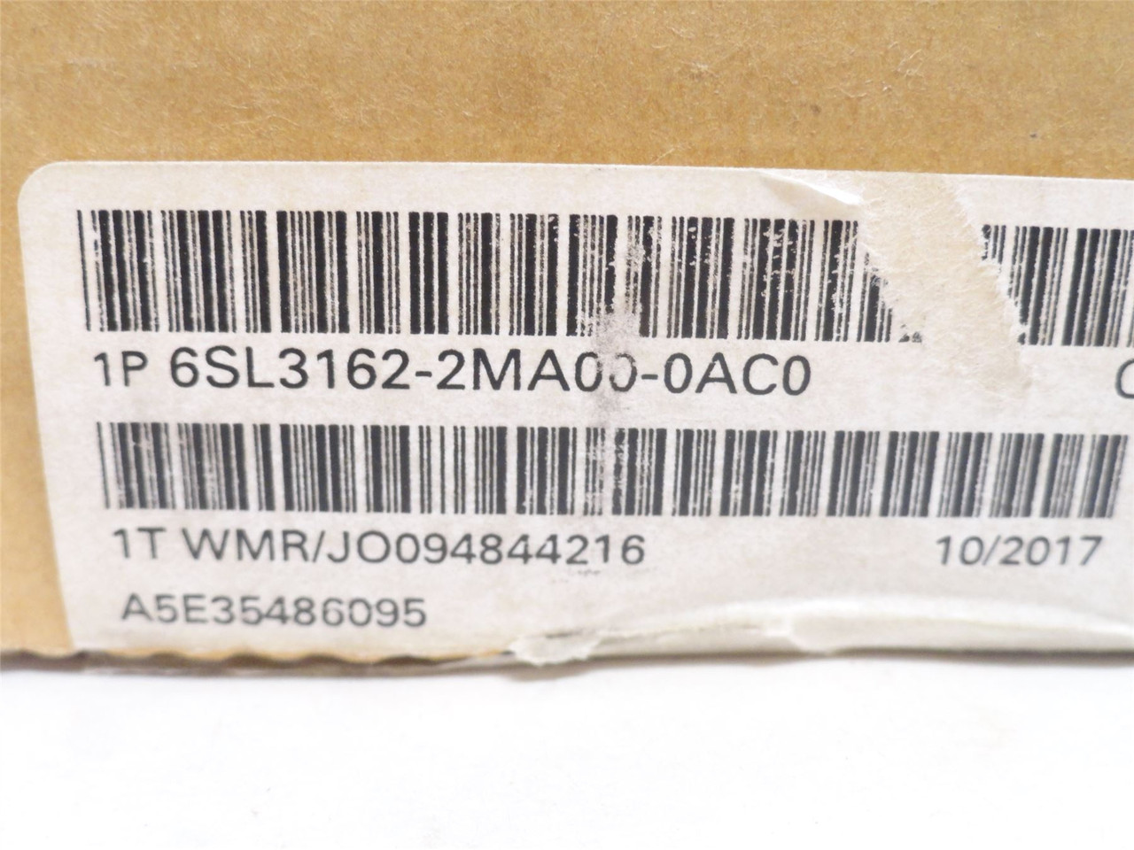 Siemens 6SL3162-2MA00-0ACO; Motor Module Power Connector 3-30A