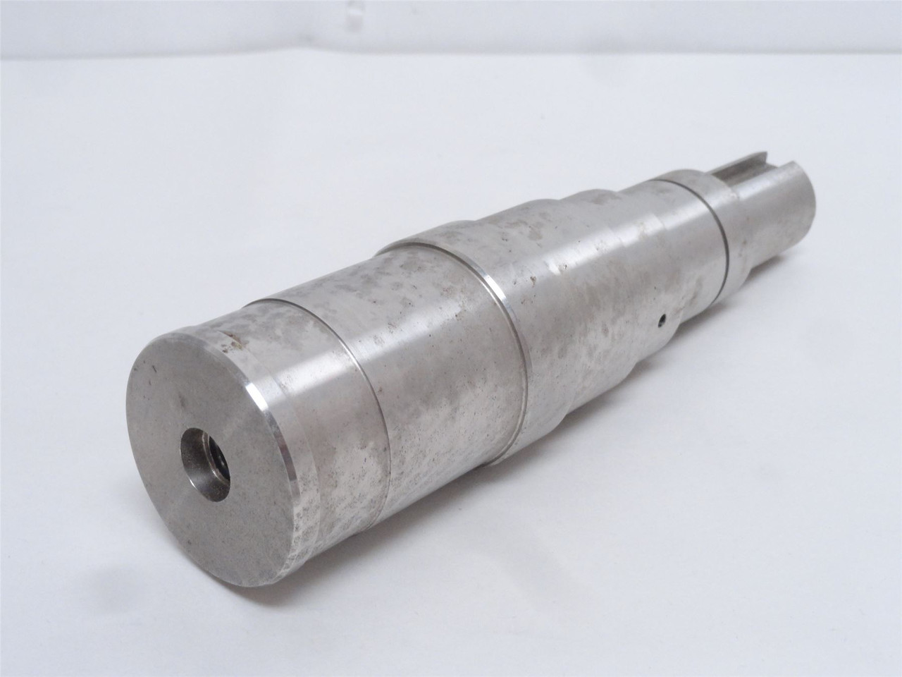 Marel NZ331483; Bone Saw Bottom Wheel Shaft; SS; 7-3/4" Long