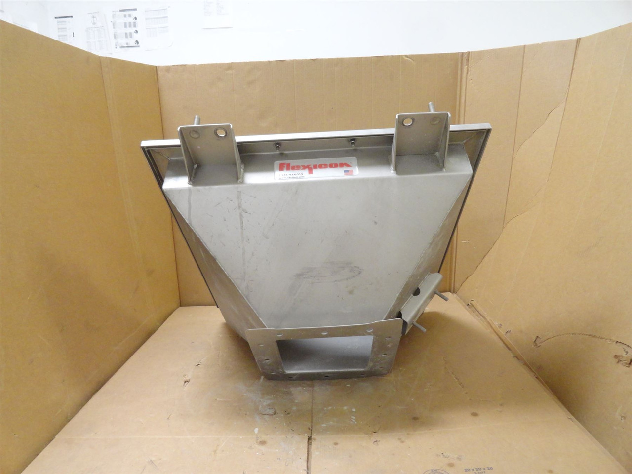Flexicon HPX1-S24-X; Screw Conveyor Hopper; 2.6' Caapcity