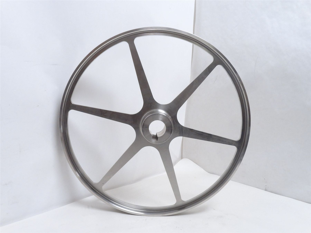 Hollymatic 6805164; Defender Saw Lower Wheel; SS; 16"OD