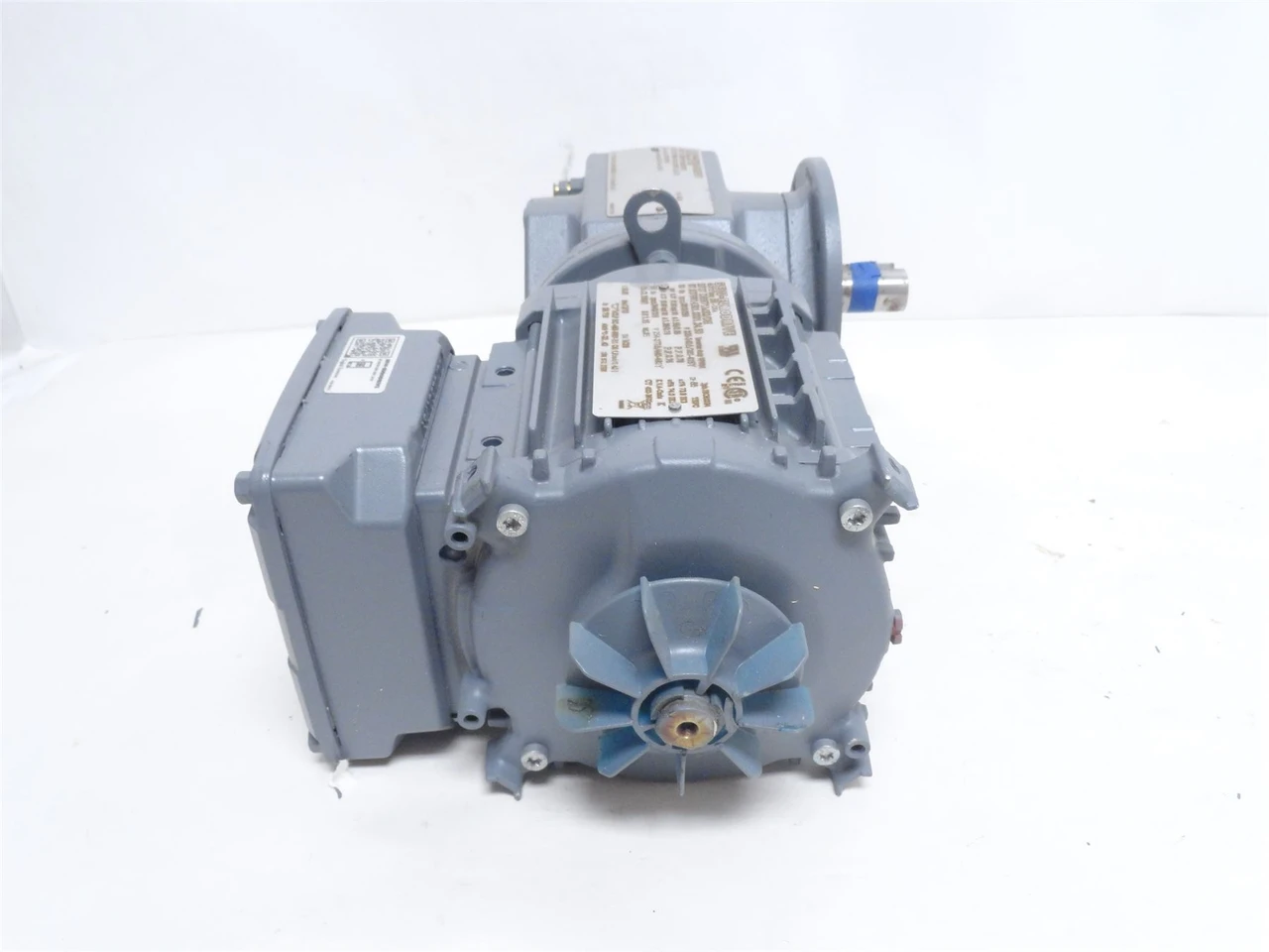 SEW SF37DRN71MS2; AC Gearmotor; 11:1 Ratio; Broken Shroud