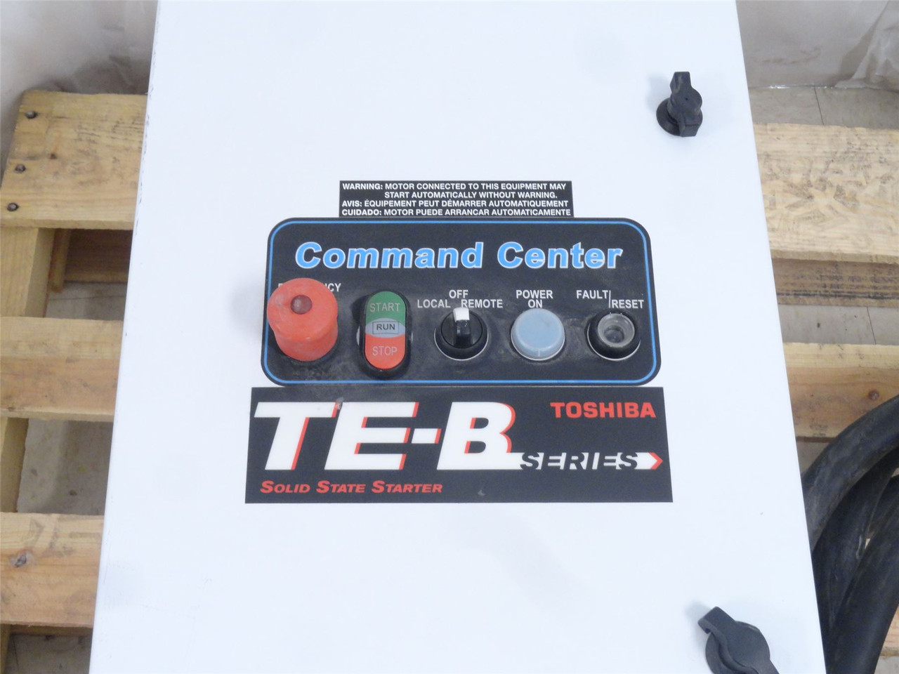 Toshiba TE-B-40-FS-4; Soft-Starter 30HP 480VAC; 42A; 3PH; 60Hz