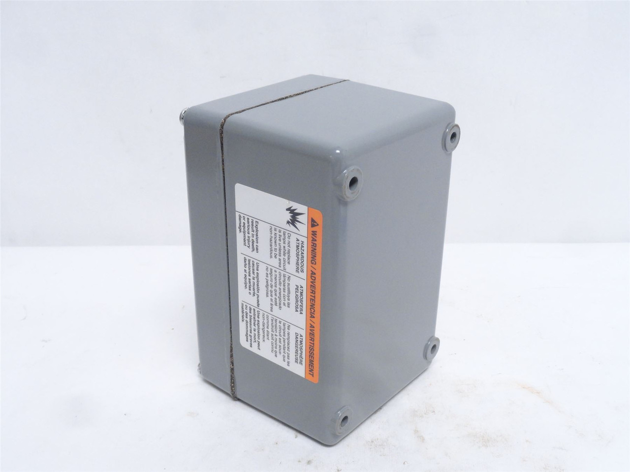 Square D 9001-KY2; Aluminum Pushbutton Enclosure; 2-Button