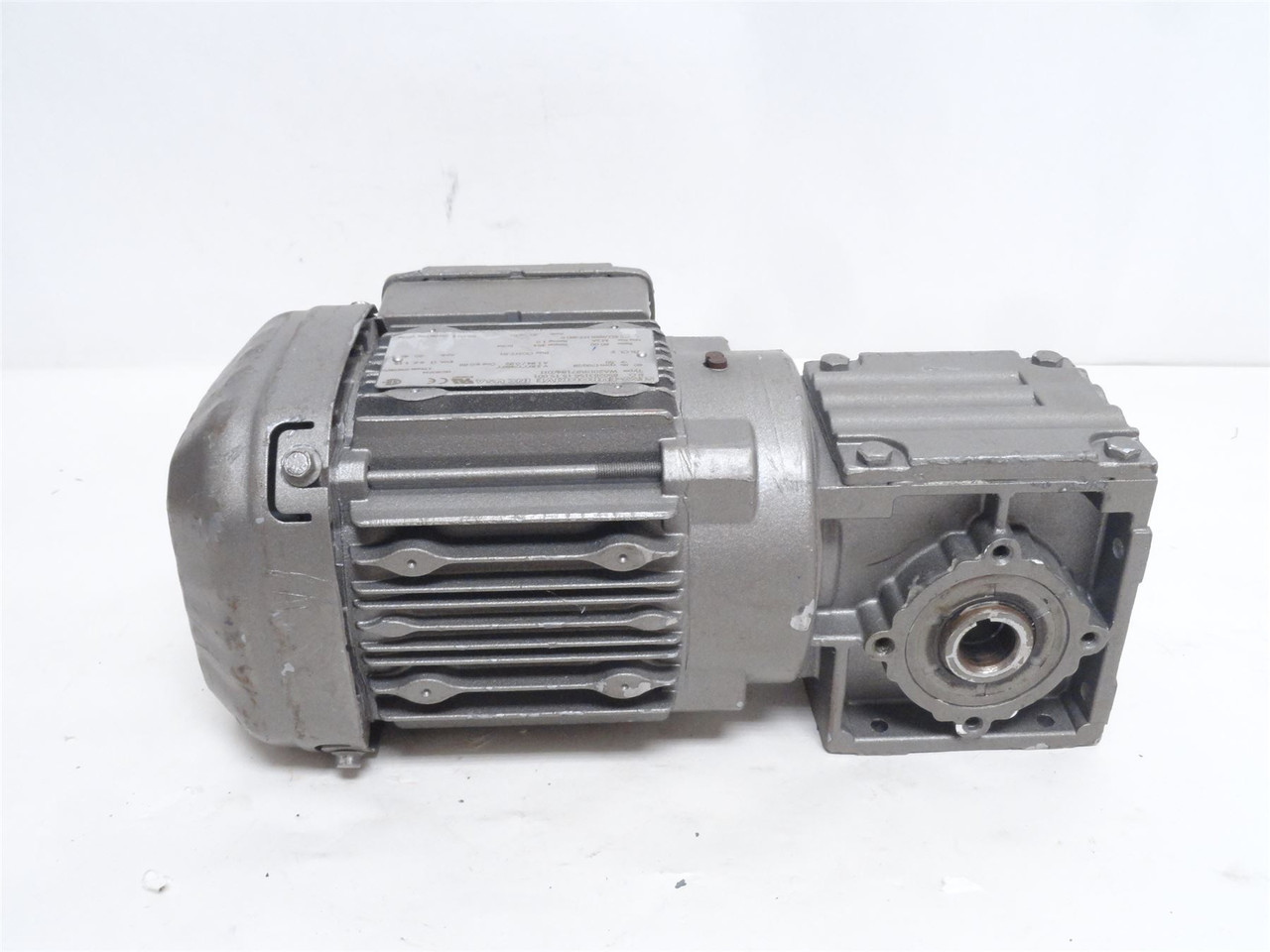 SEW WA20DRS71S4/DH; AC Gearmotor; 60:1 Ratio; 1/2HP; 230/460V