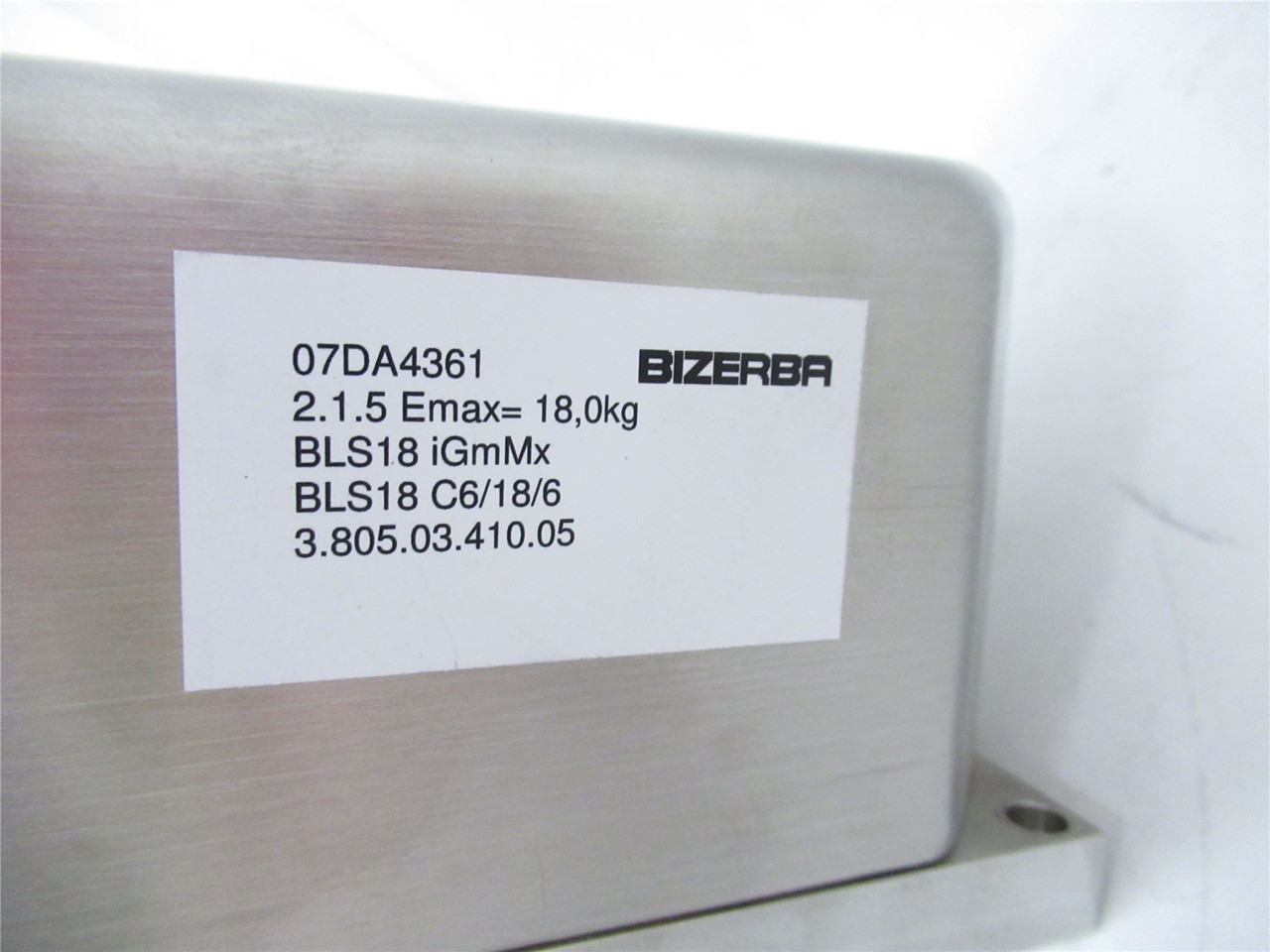 Bizerba 38050341005; Housing BLS18 IOP C6/18/6