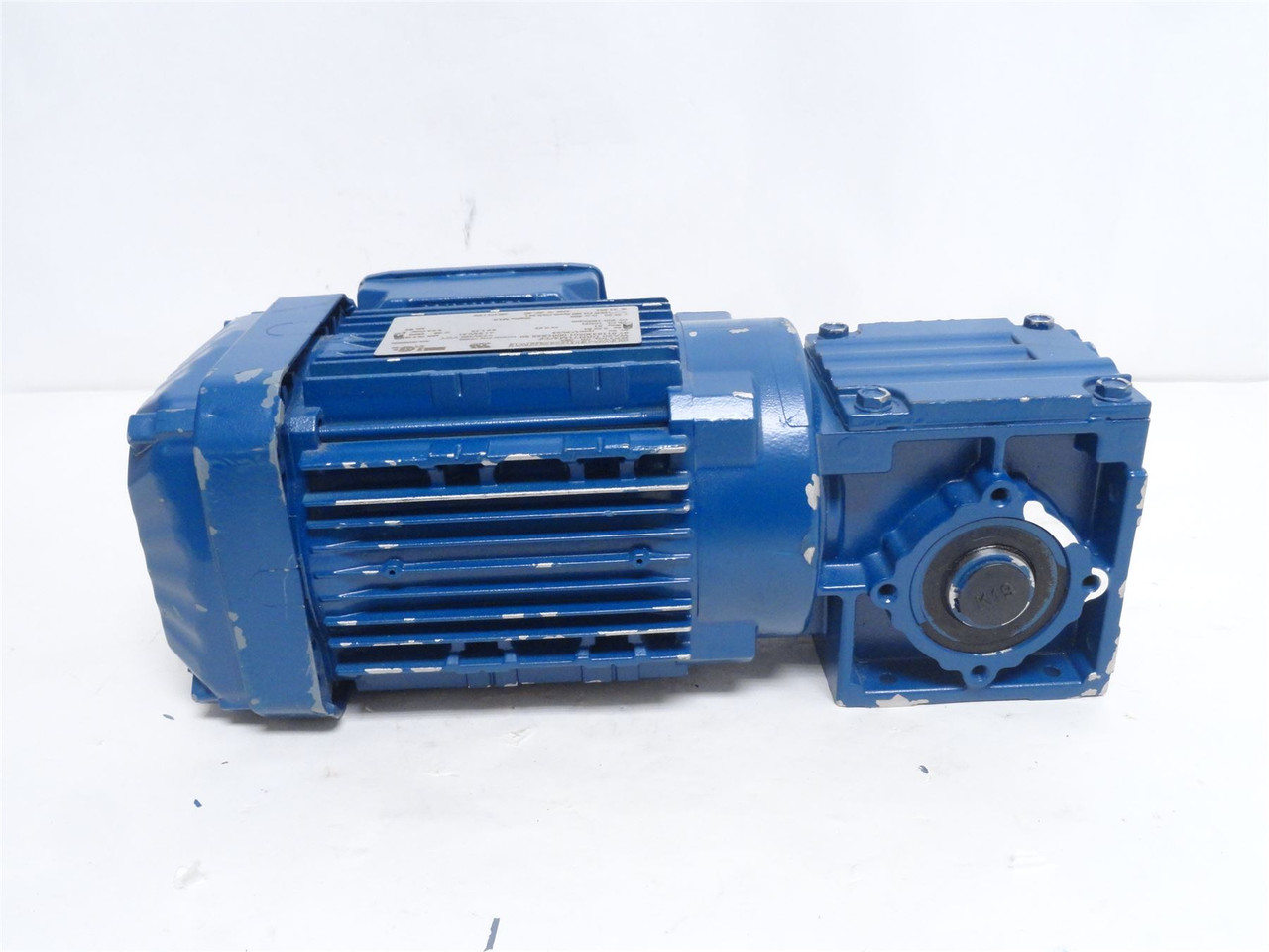 SEW WA20DRN71M4/TF; AC Gearmotor 32.5:1 Ratio; 1/2HP; 230/460V
