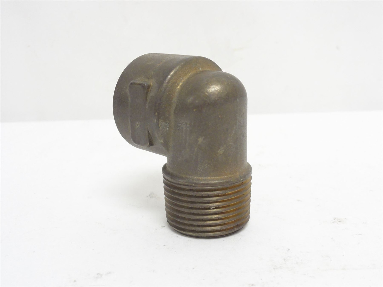 MFG- 3/4 CD-B; Brass Pipe Elbow; 90Deg; 1/2NPT x 1/2NPTF