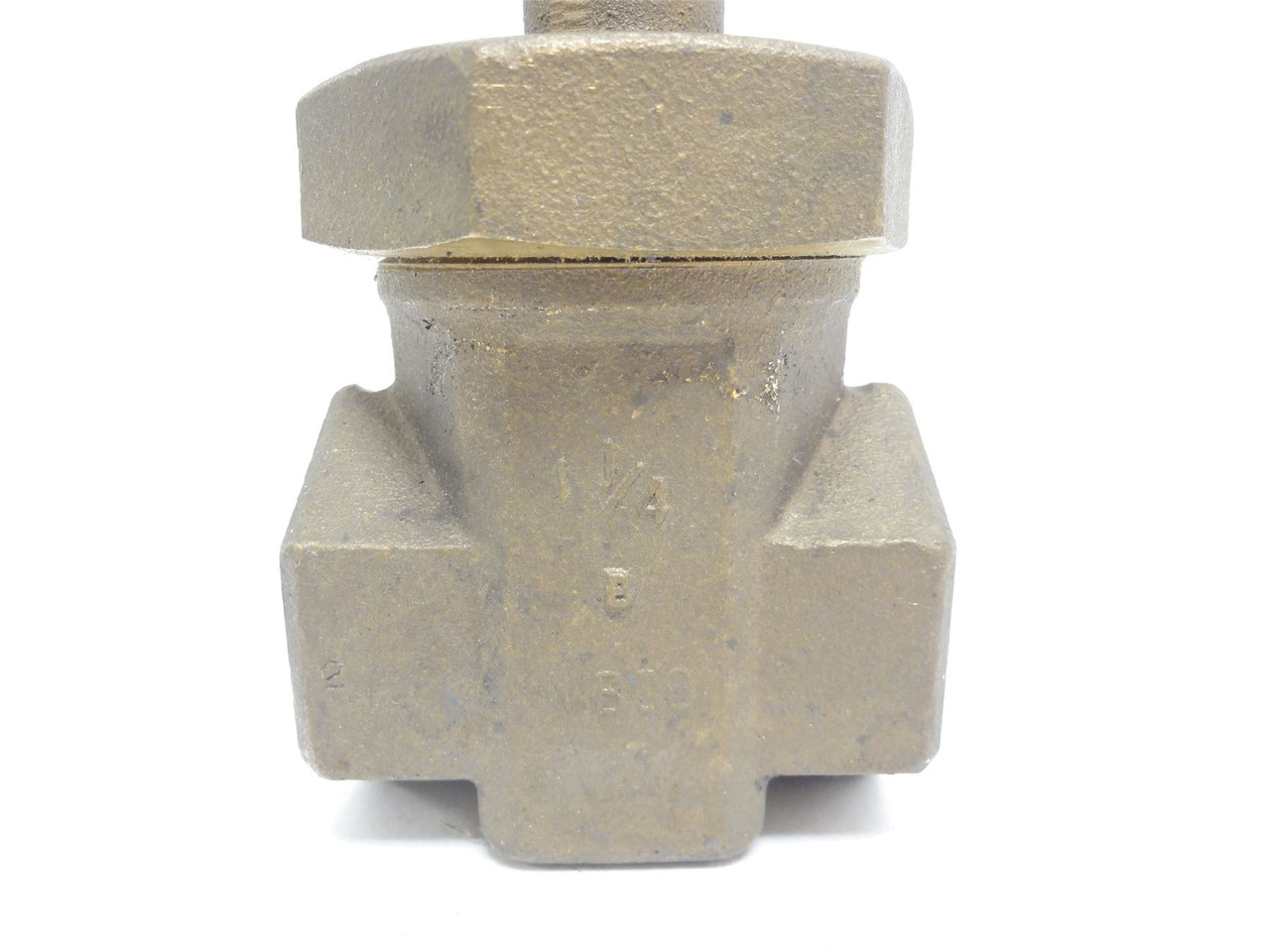 Nibco NL2H00B; Bronze Gate Valve T-174-A 1-1/4NPT Class: 300