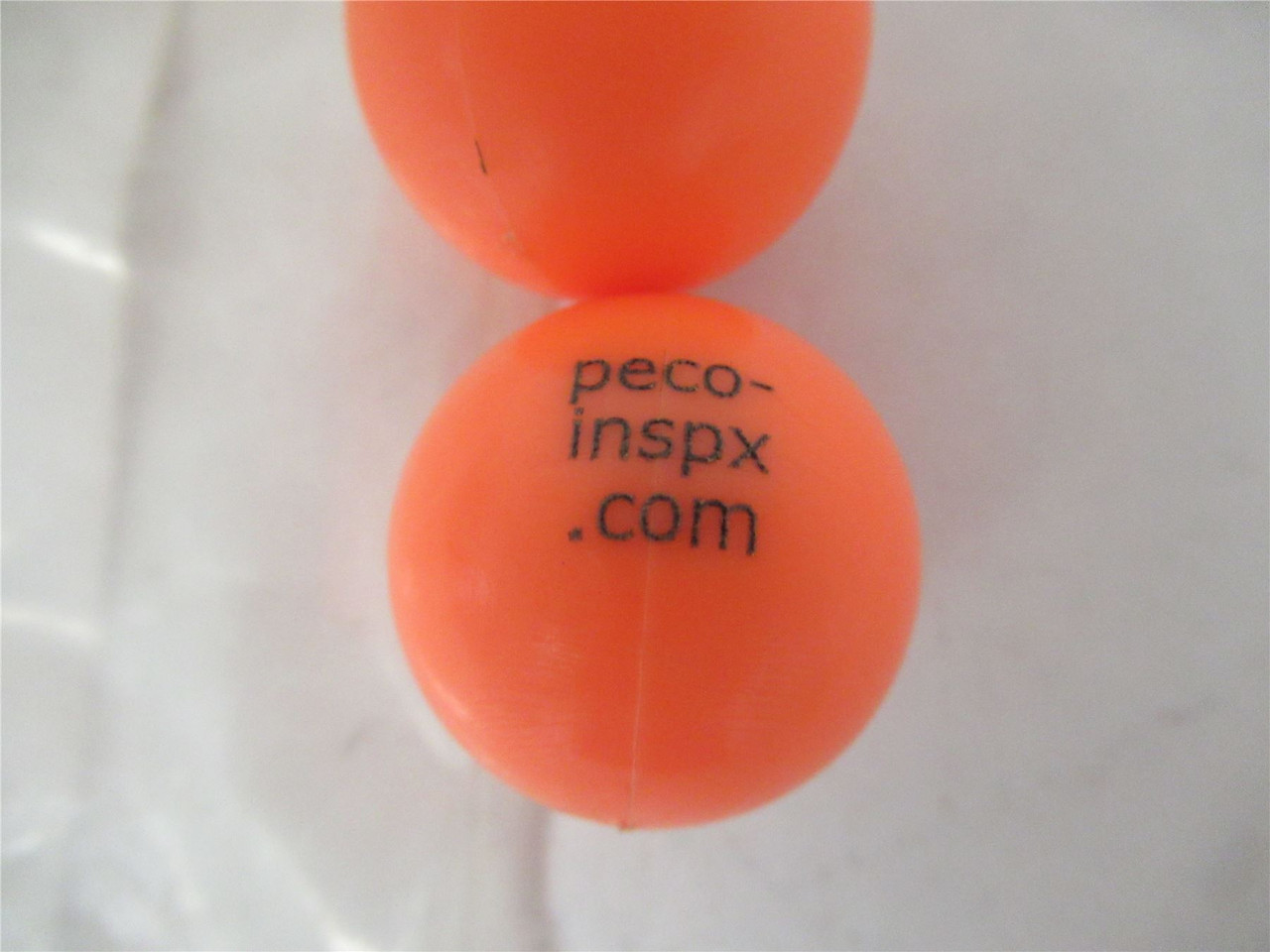 Peco 4993187; Lot-2  5.0mm QRTZ Gl Sphr 25mm ABS Balls