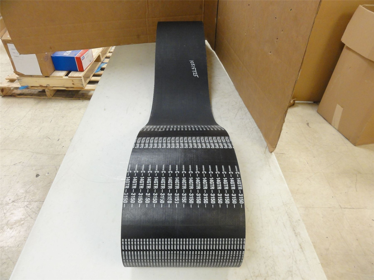 Continental 14GTR-3150; Gear Belt 3150mm Long x 9-7/8" Wide