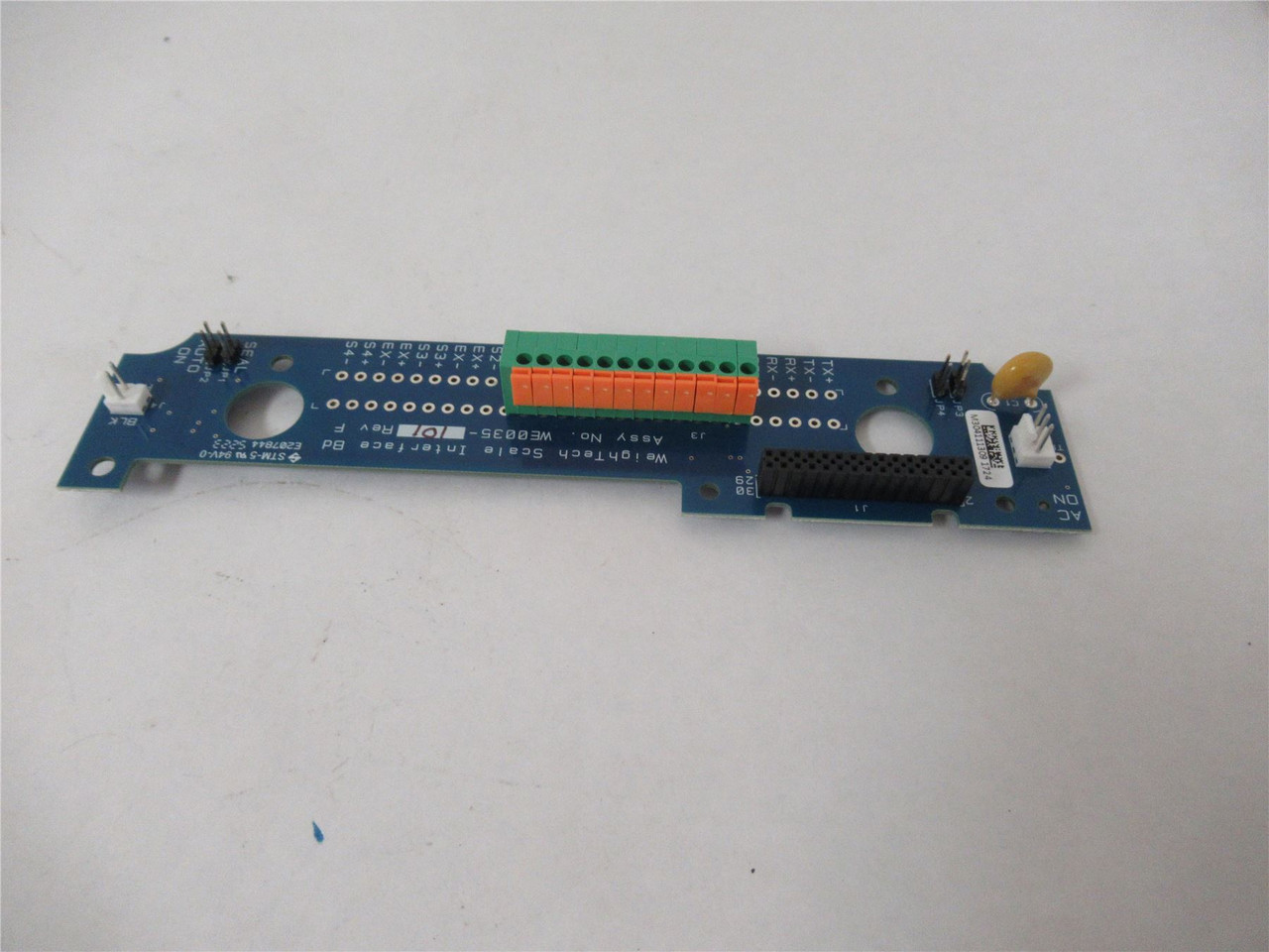 WeighTech WE0035-101; Board Interface Assembly rev F