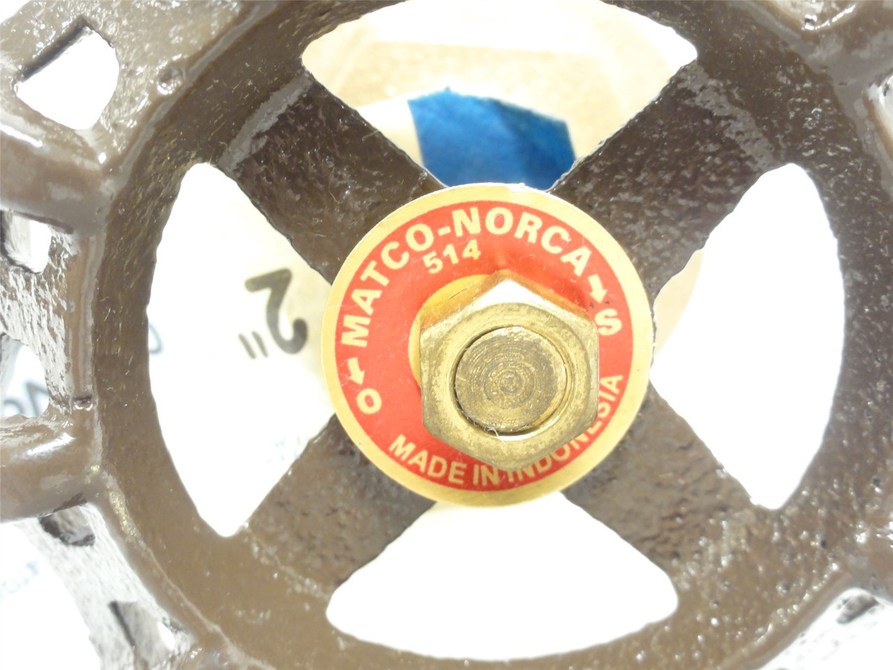 Matco-Norca 514T08; Brass Gate Valve; Size: 2NPT; 200WOG