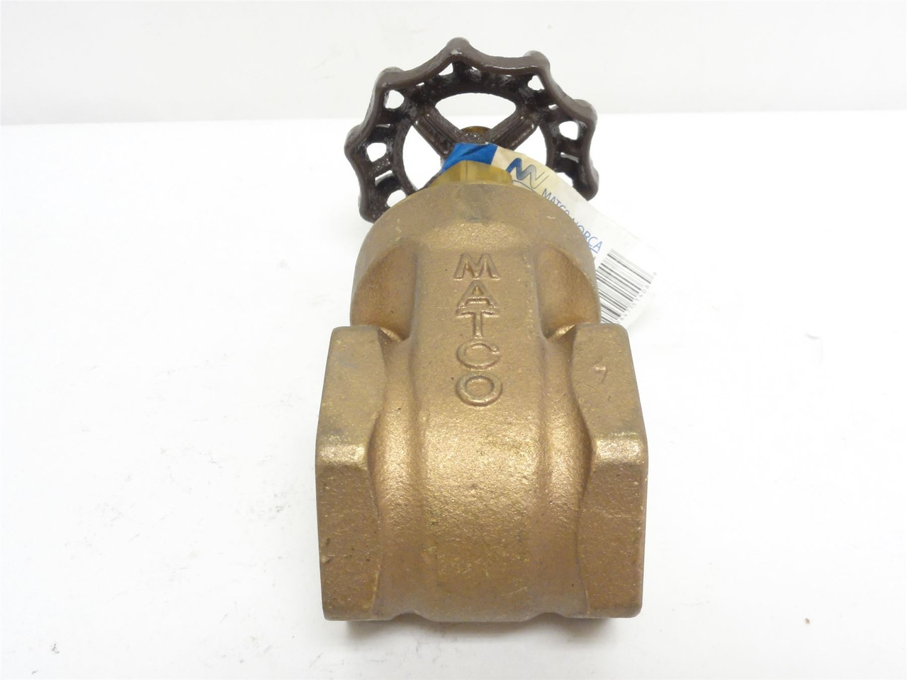 Matco-Norca 514T08; Brass Gate Valve; Size: 2NPT; 200WOG
