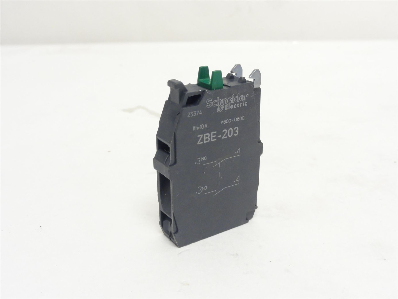 Schneider ZBE-203; Configurable Contact Block 6A 120VAC/125VDC