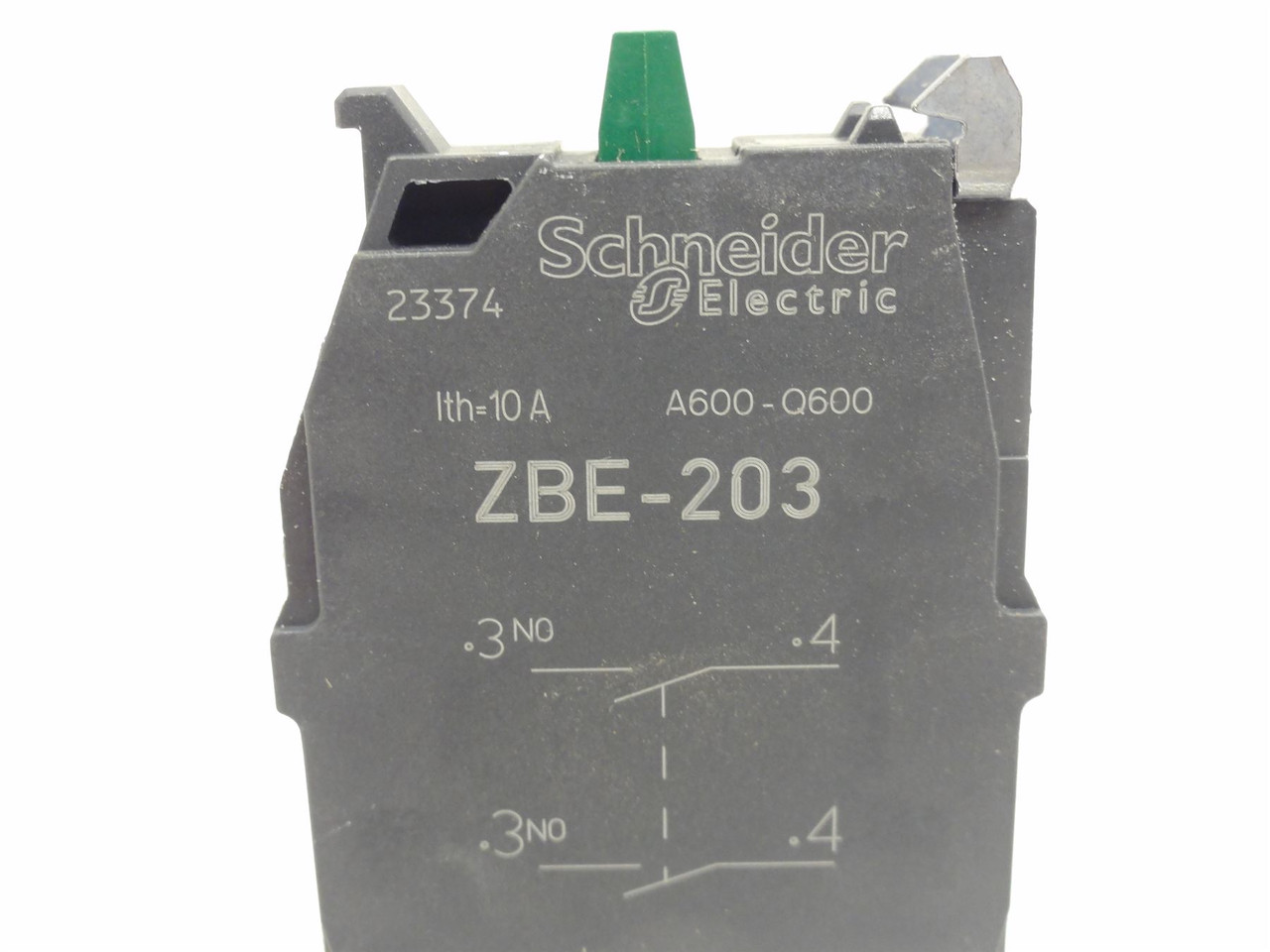 Schneider ZBE-203; Configurable Contact Block 6A 120VAC/125VDC