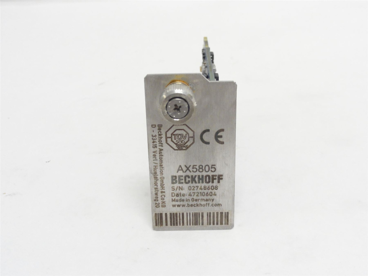 Beckhoff AX5805; TwinSAFE Drive Option PC Card