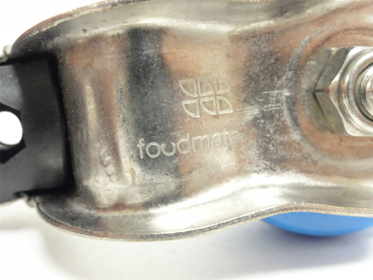 Foodmate 4143667; Trolley Wheel Half With Bracket Assembly