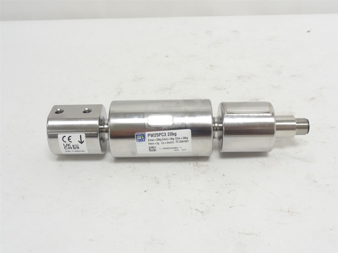 HBM PW25PC3-20KG; Hermetically Sealed Single-Point Load Cell