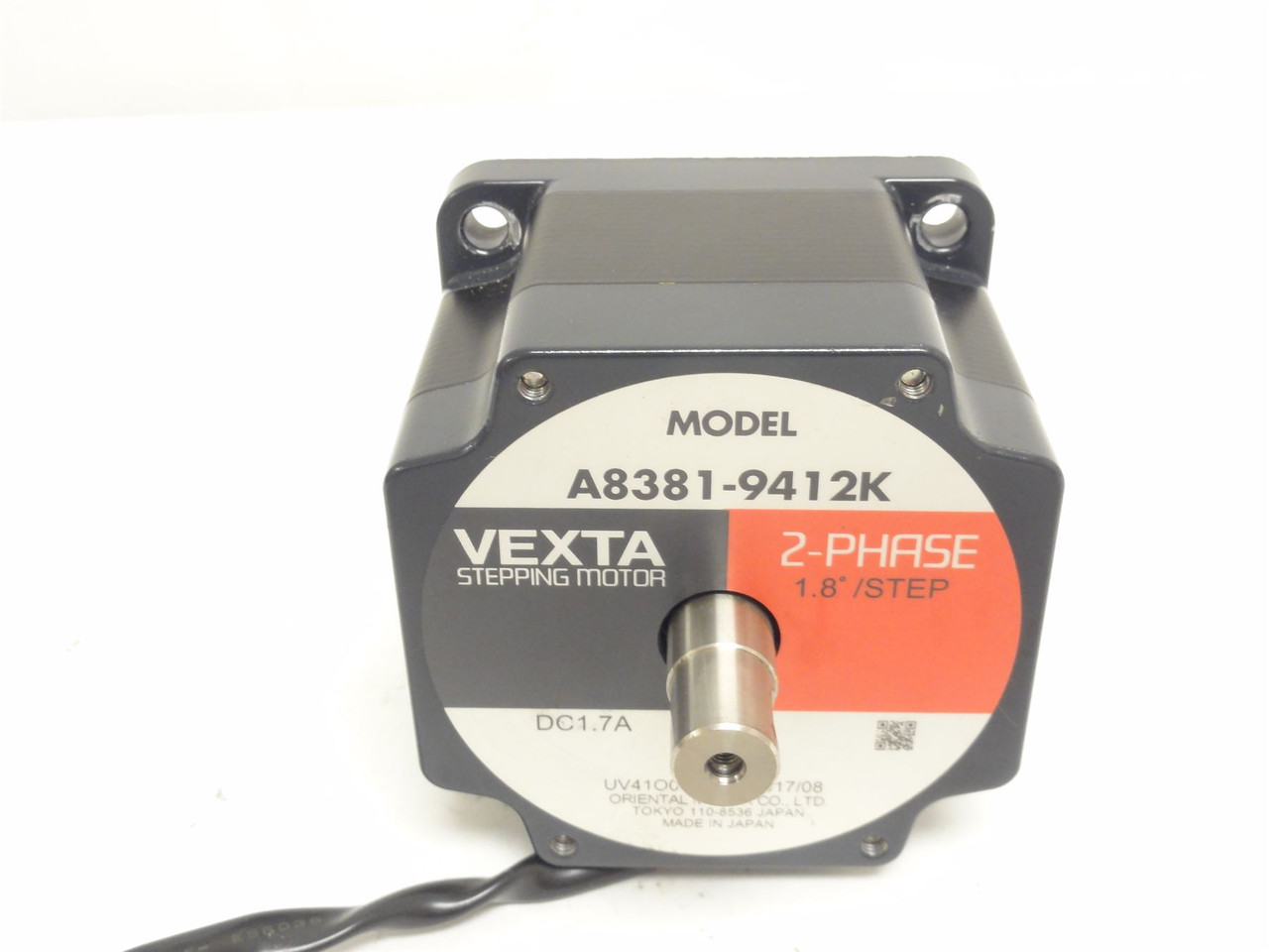 Oriental A8381-9412K; Stepping Motor 1.7VDC; 1.8Deg Step; 2PH