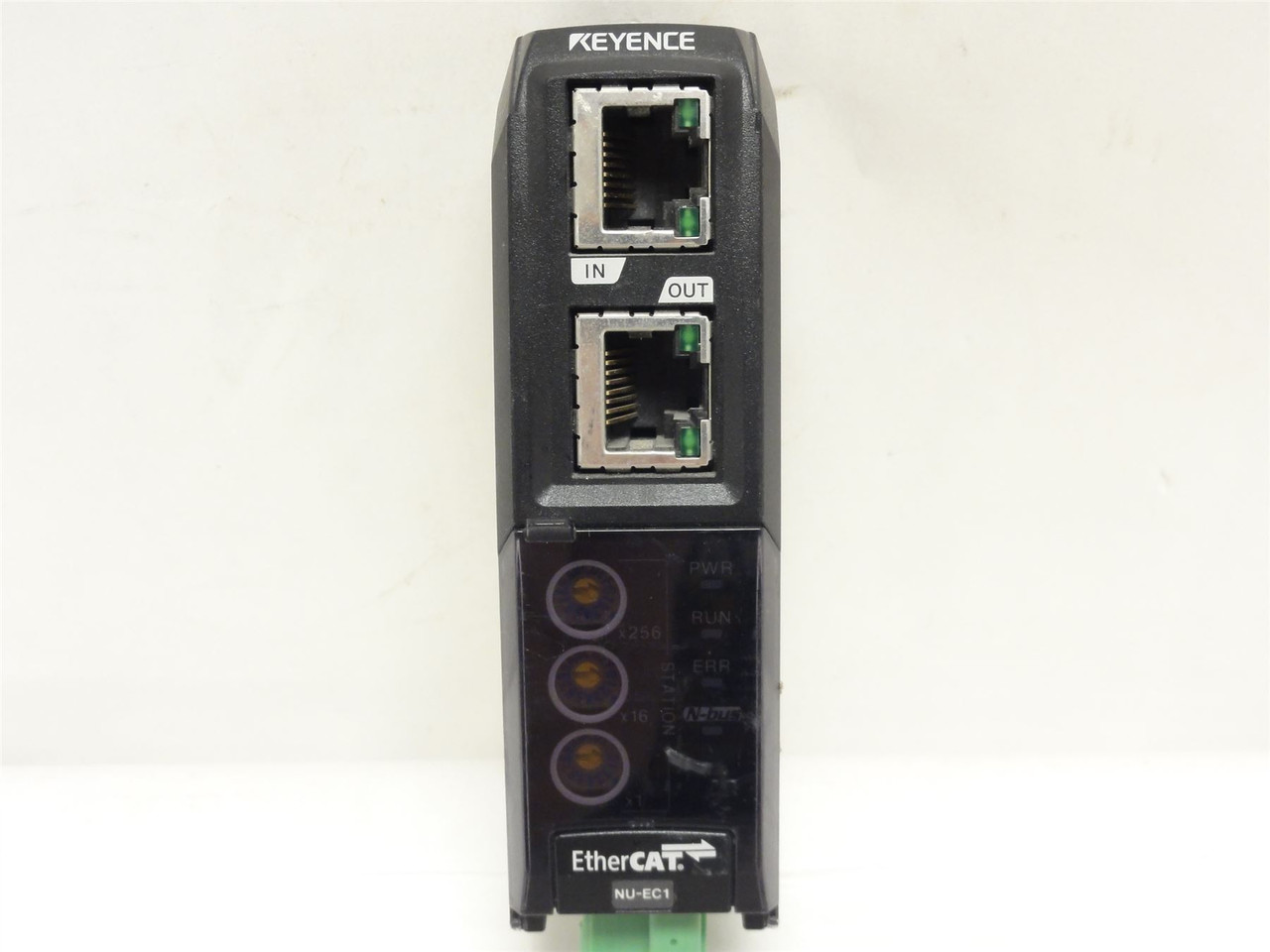 Keystone NU-EC1; EtherCAT Compatible Communication Unit; 24VDC