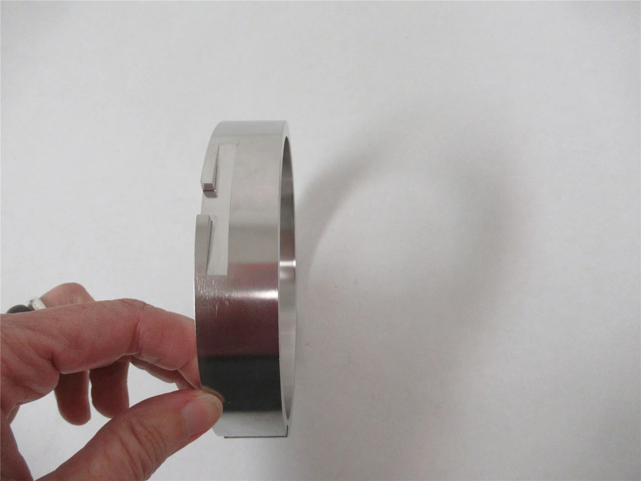 Robert Reiser 982100090; Spacing Ring 4.5" ID 5" OD SST
