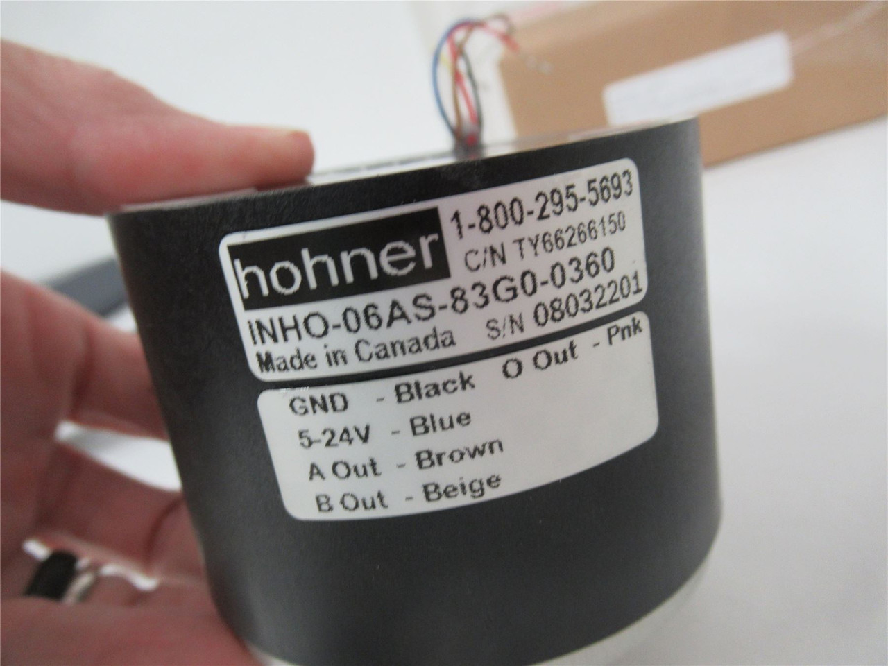 Hohner INH0-06AS-83G0-0360; Encoder 5-24V