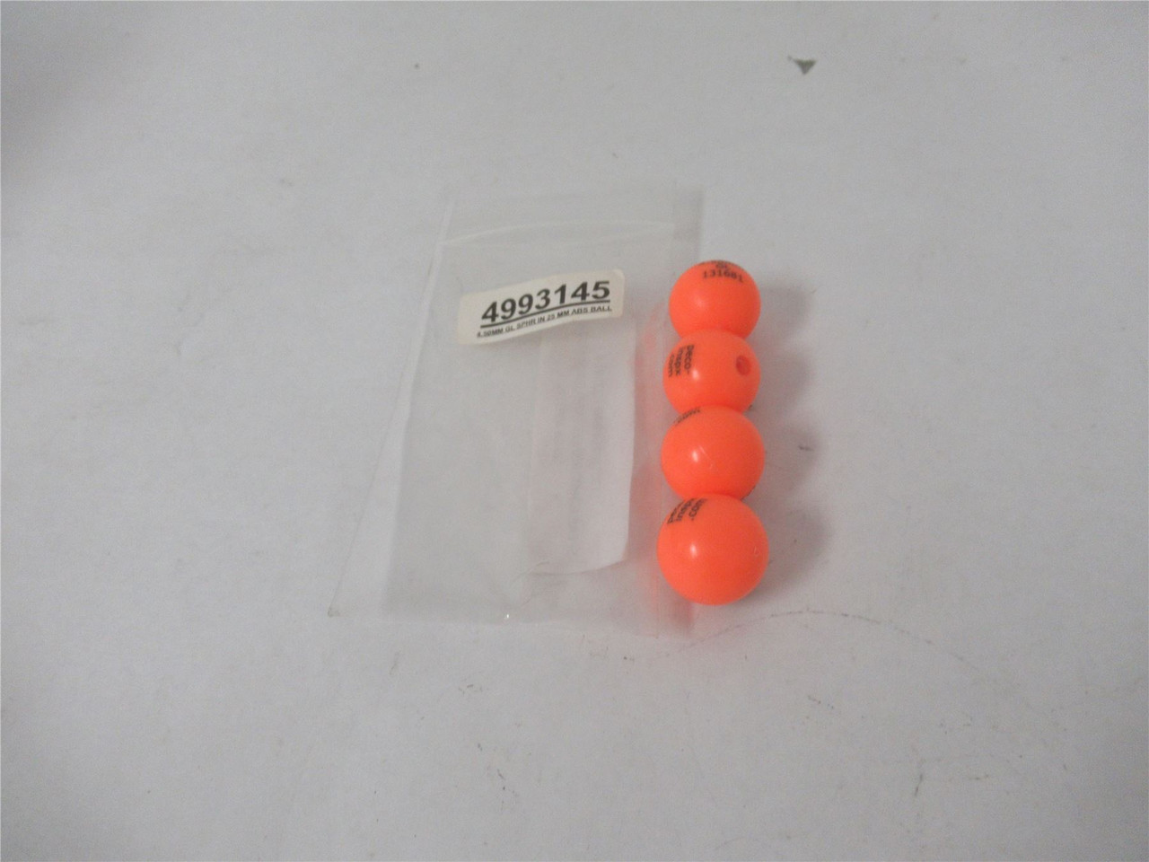 Peco 4993145; Lot-4 4.5mm Gl Sphr 25mm ABS Ball
