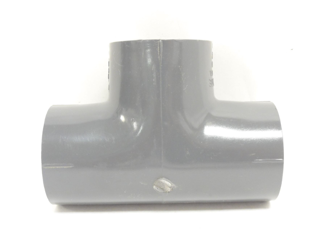 Charlotte 801-012; Socket Tee Fitting; Sch: 80 PVC; 1-1/4FNPS