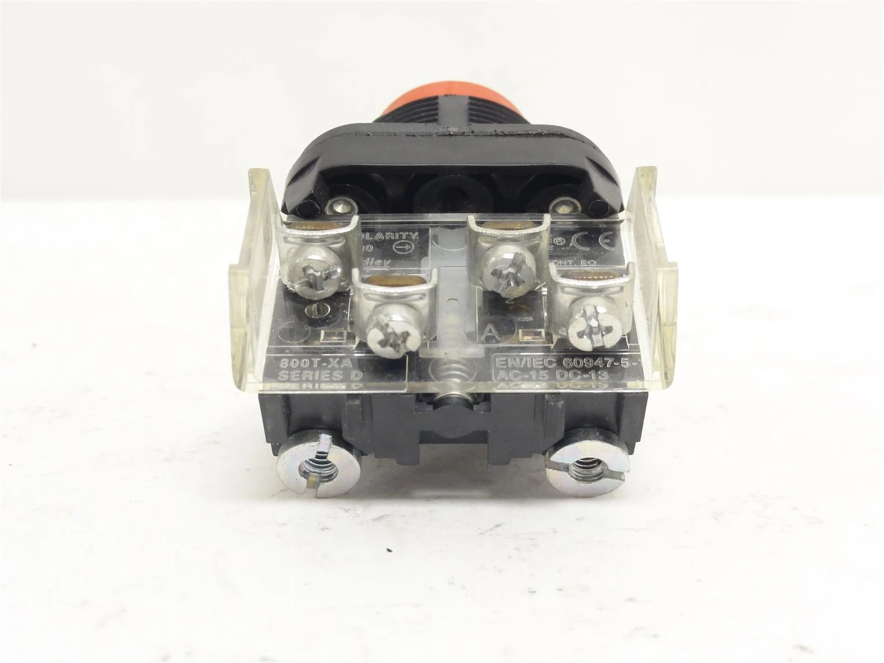 Allen-Bradley 800H-BR6A; Extended Head Push Button; Red