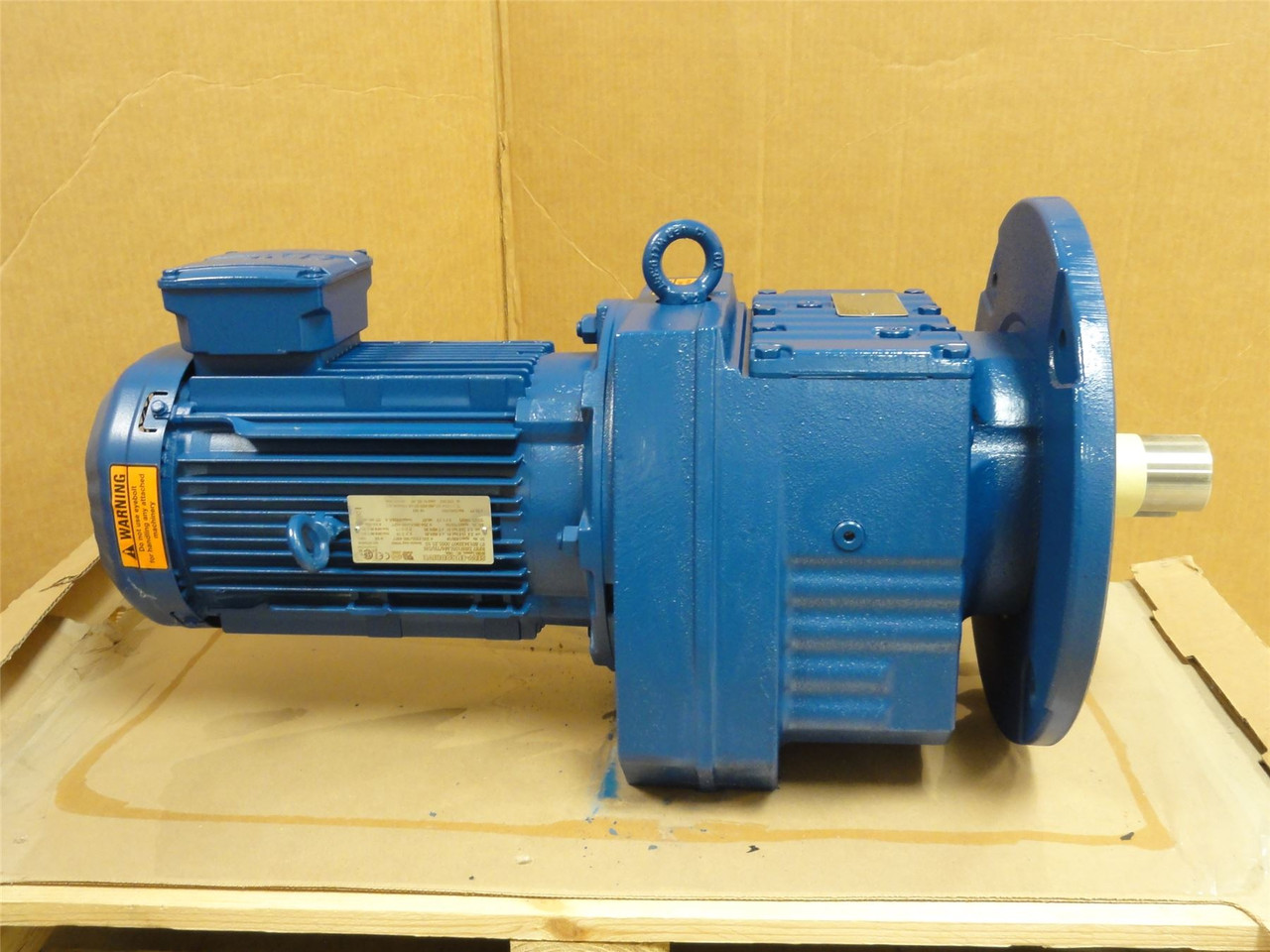 SEW RF87DRN100LM4/TH/DH; AC Gearmotor; 74.77:1 Ratio; 2.2kW