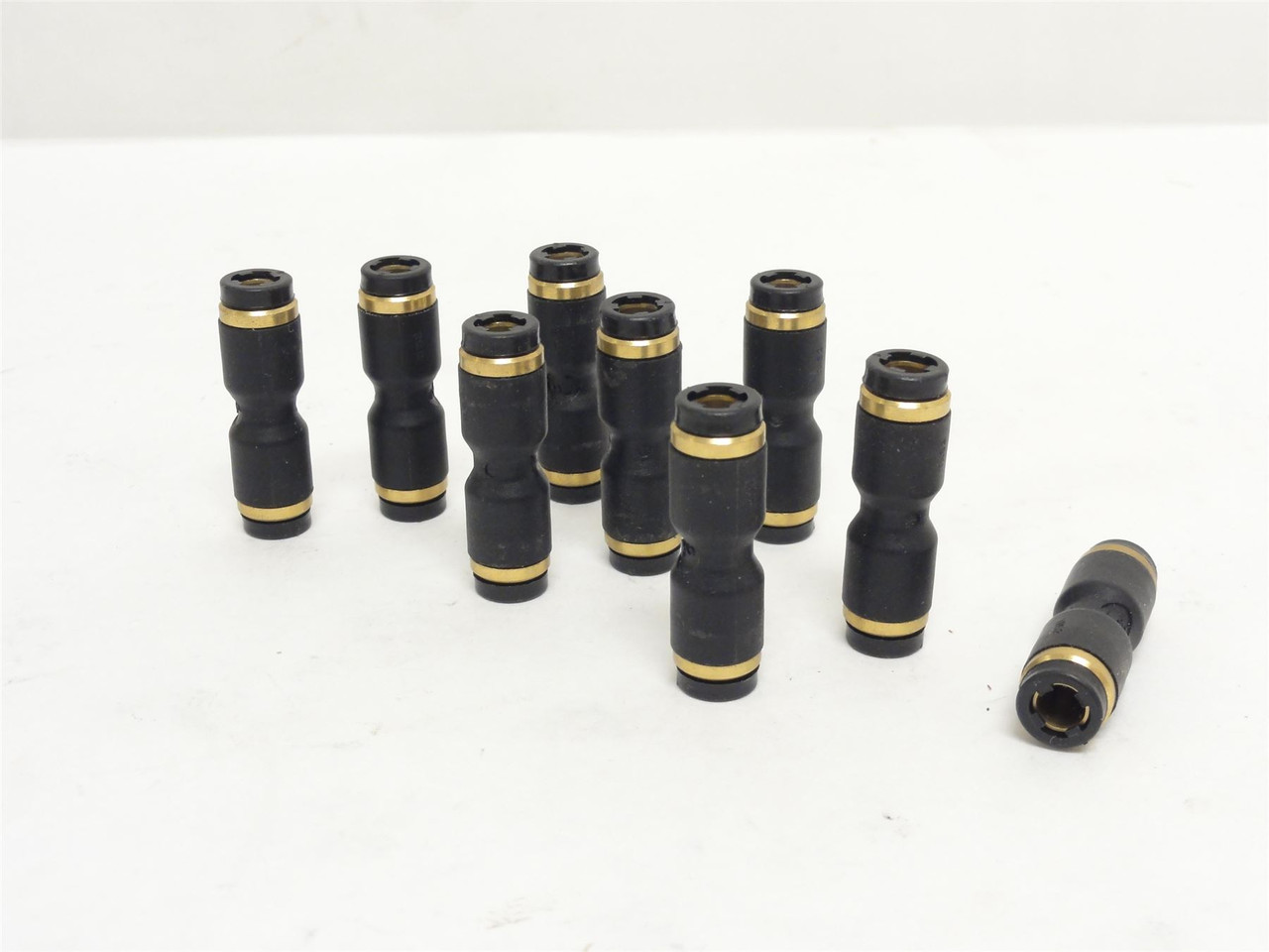 Legris 3106-55-00; Lot-9; Push-Fit Unions; 3/16" x 3/16" PTC