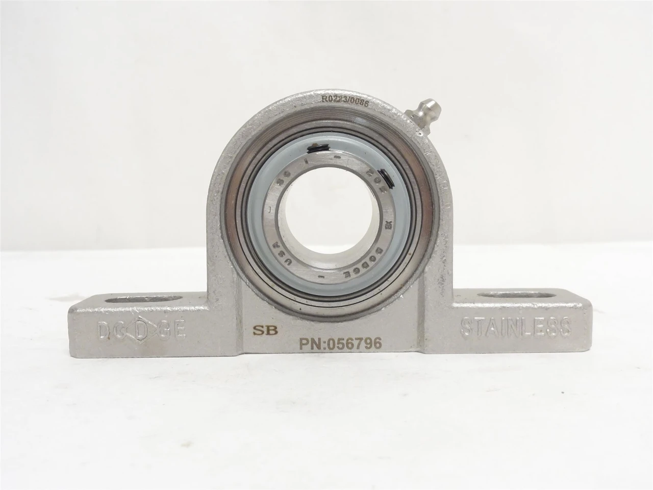 Dodge P2B-SCEZ-100-SH; Pillow Block Bearing 056796; SS; 1"ID