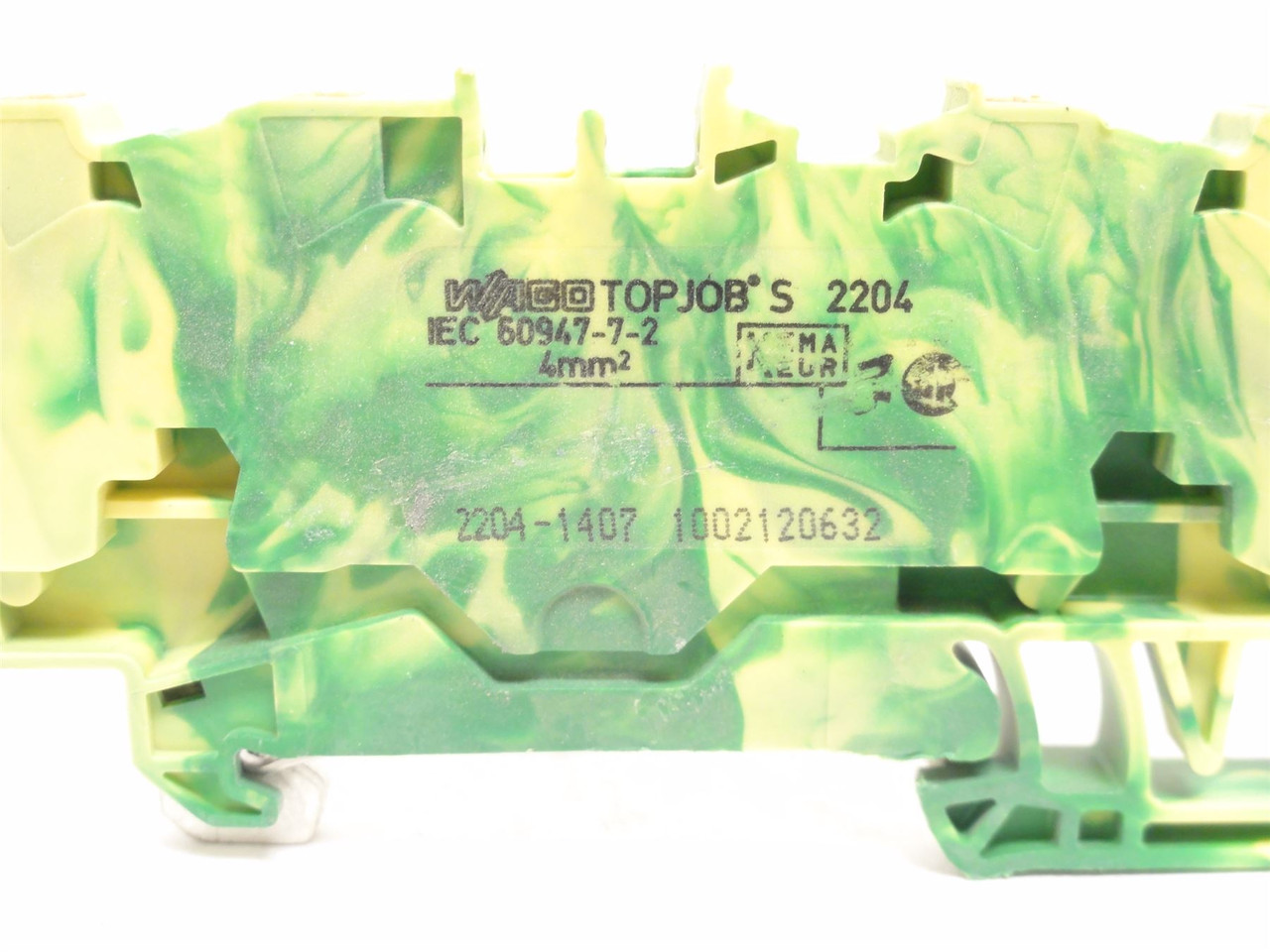 Wago 2204-1407; Lot-9; Terminal Block Connector; 4 Position