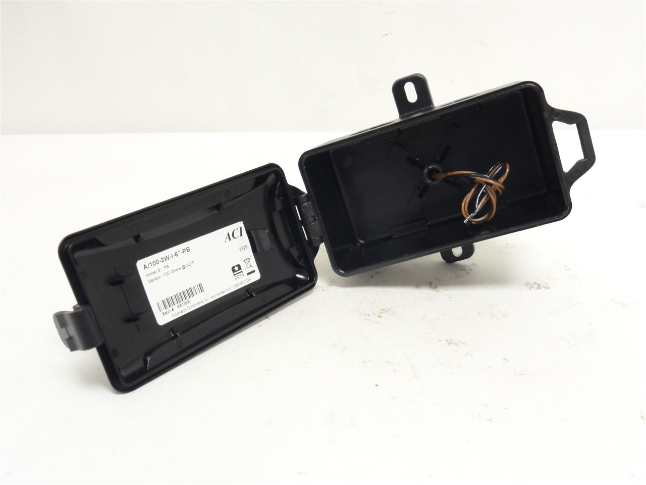 ACI A/100-3W-I-6"-PB; RTD 100OHM Sensor; SS 6" Probe; 3/8"OD