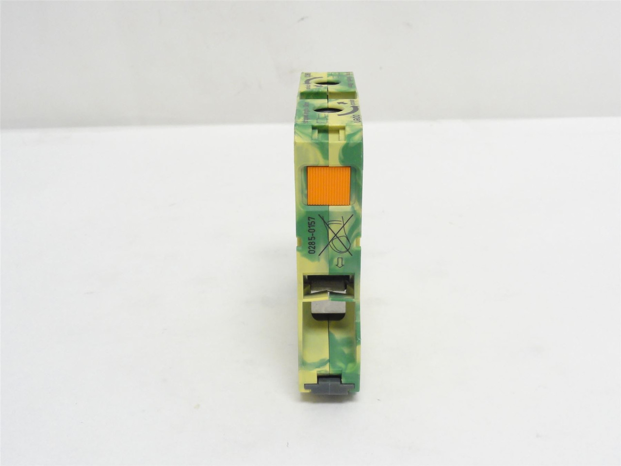 Wago 285-0157; High-Current Ground Terminal; 2-Position Ground