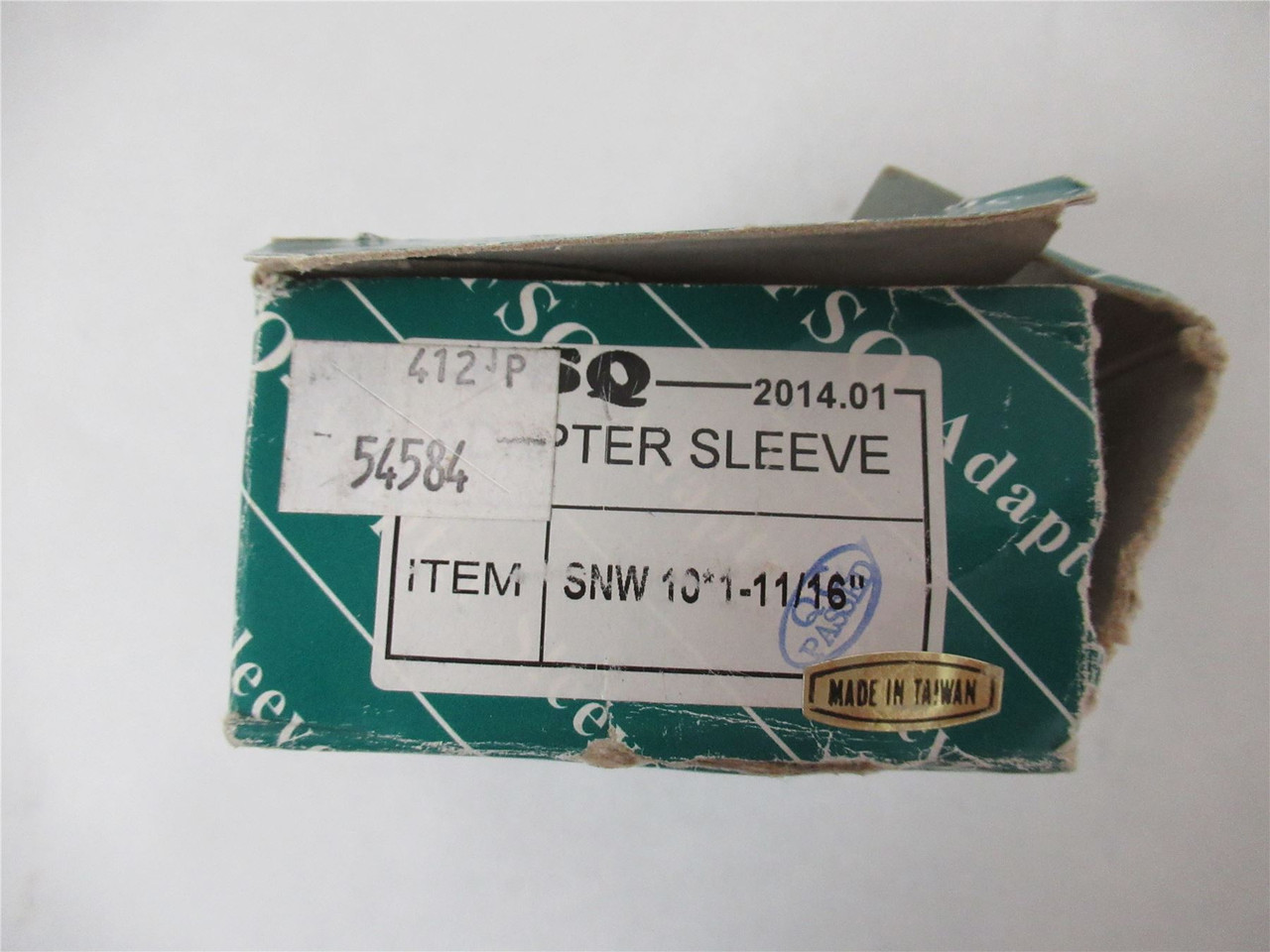 FSQ SNW10 x 1-11/16; Adapter Tapered Bore 1:12; 1-11/16"ID