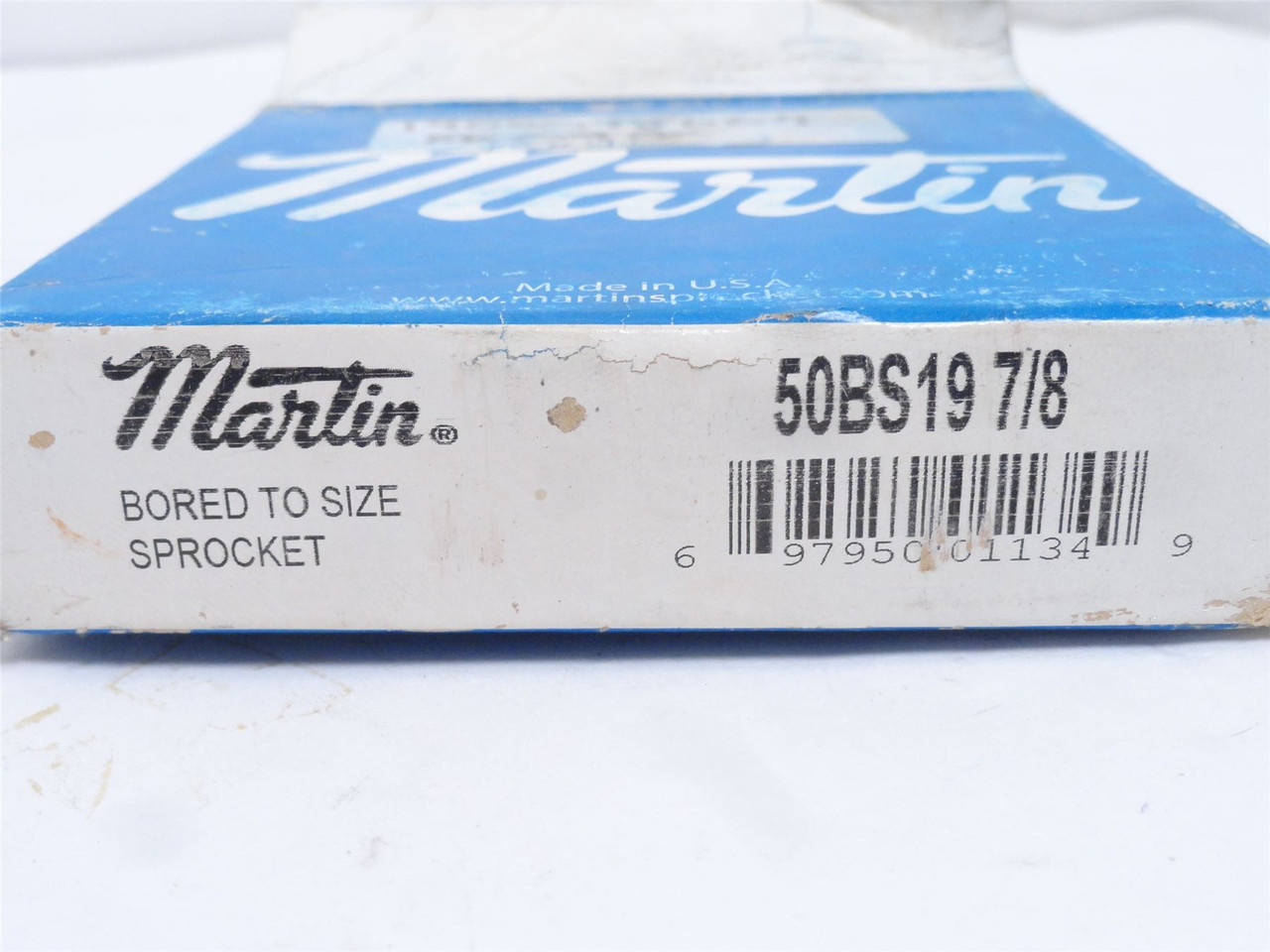 Martin 50BS19-7/8; Sprocket #50; 19 Teeth; 7/8"ID