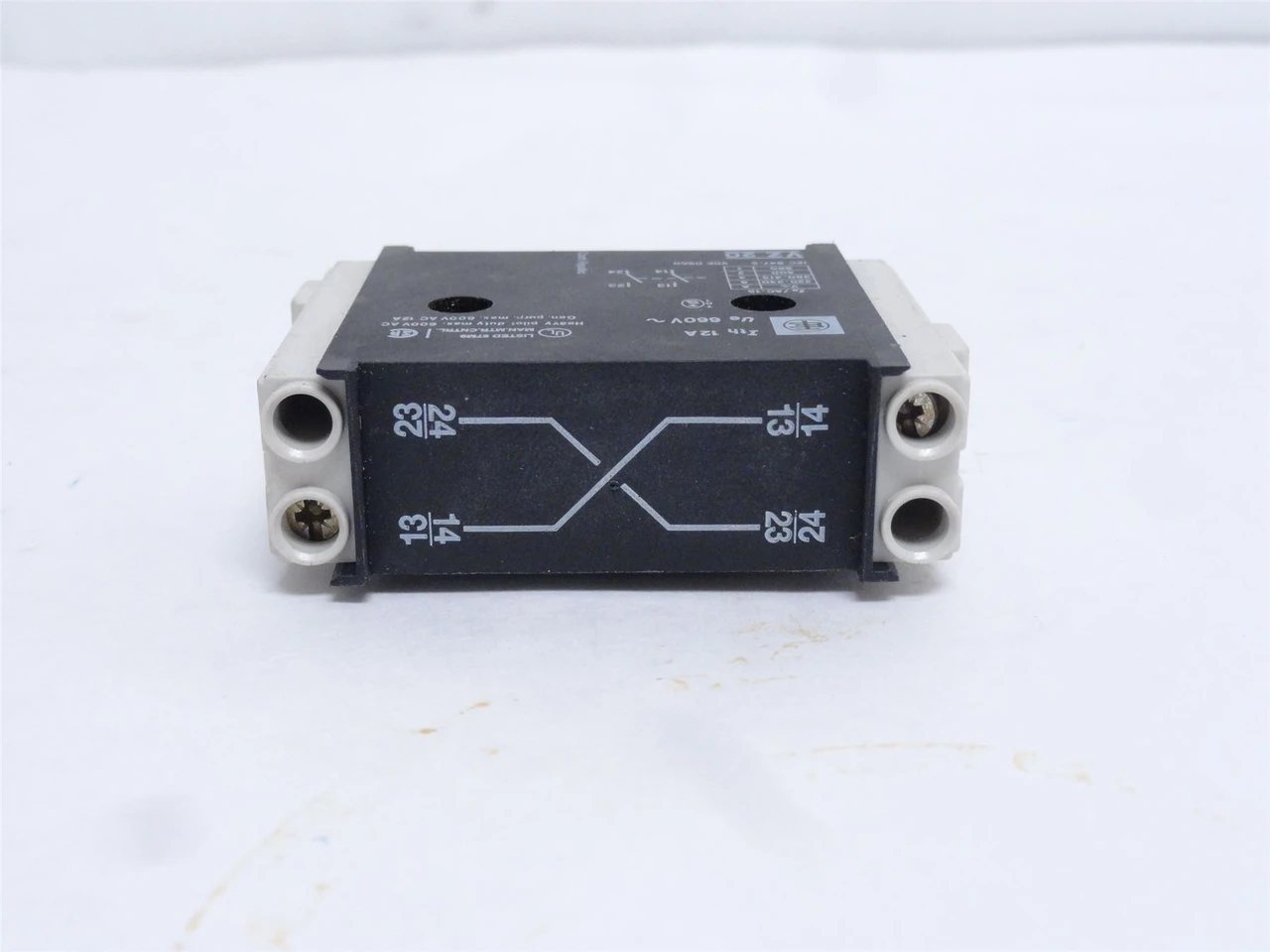 Telemecanique VZ20; Auxiliary Attachment Contact; 2-NO