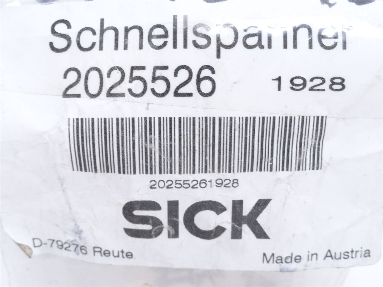 SICK 2025526; Quick Release Clamp