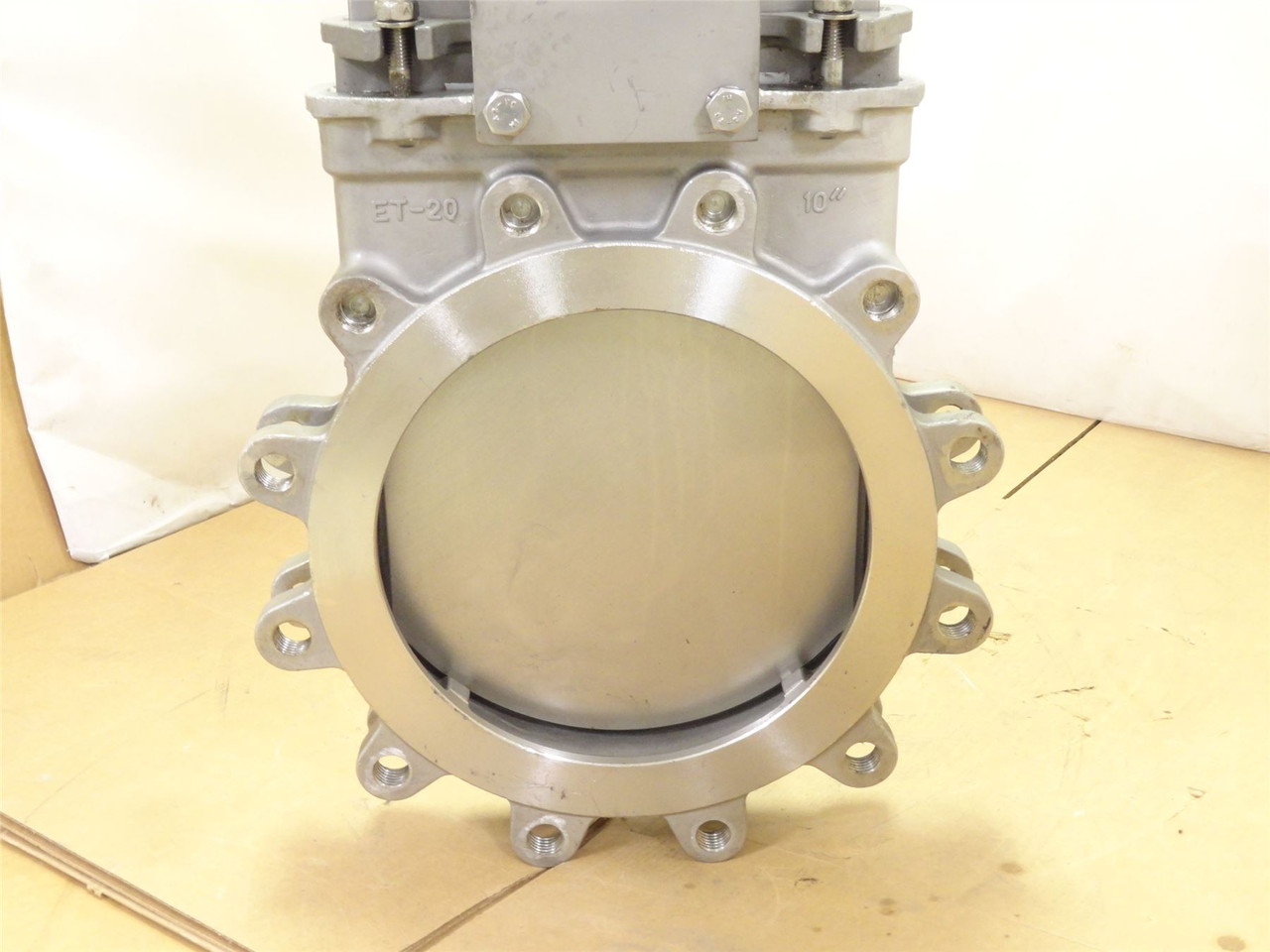 Orbinox 20-3434RI; Manual Knife Gate Valve; SS; Size: 10"
