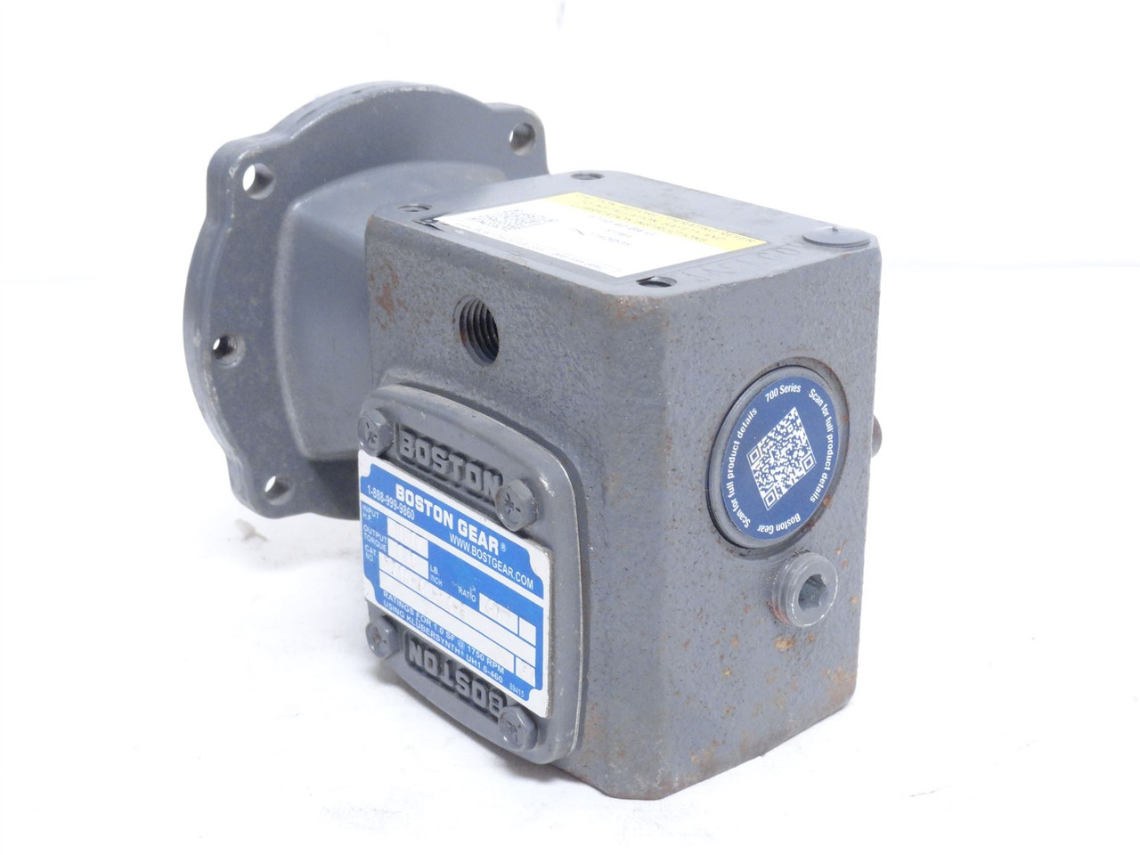 Boston Gear F710-40-B4-G; Worm Gear Speed Reducer; 40:1 Ratio